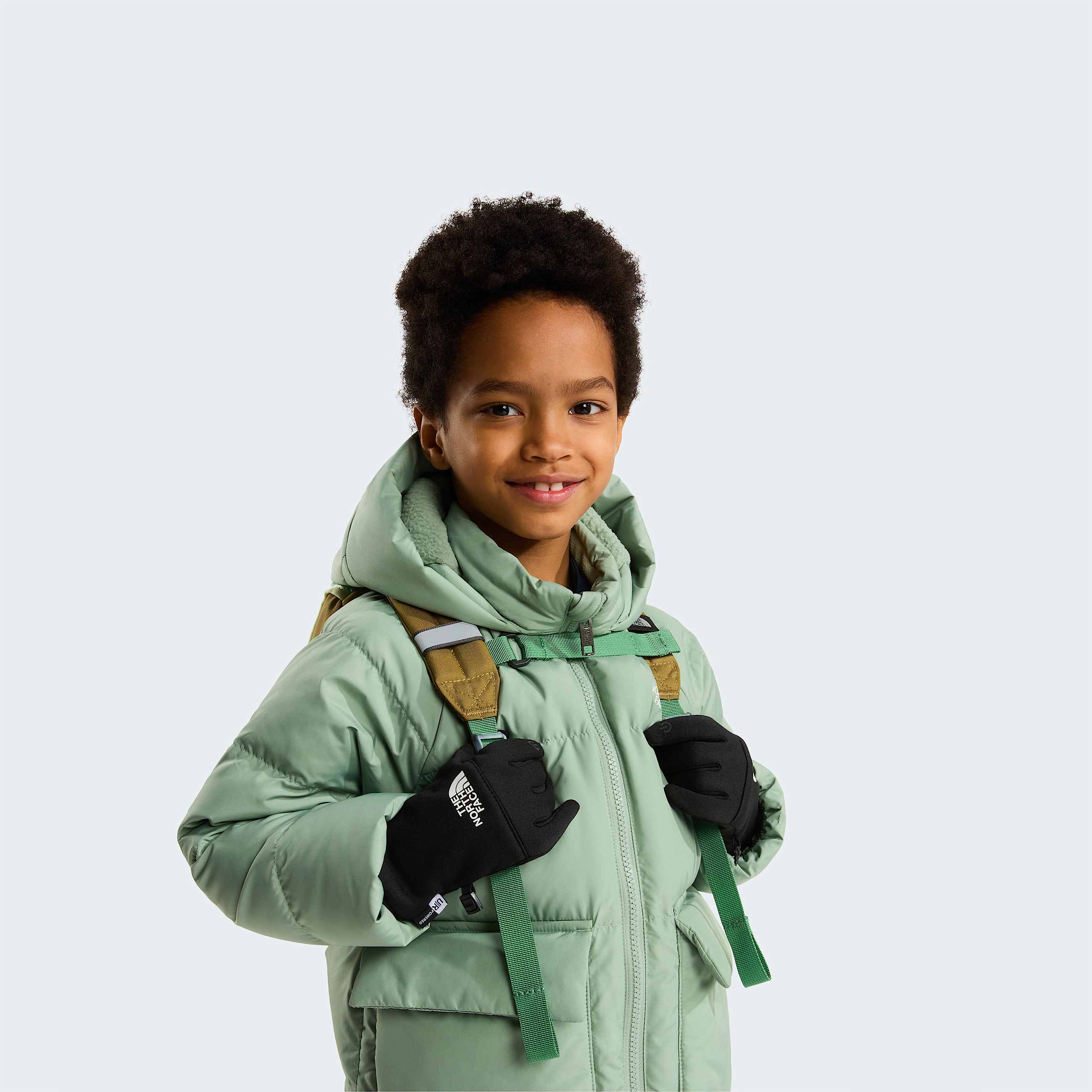 Kids Recycled Etip Gloves TNF TNF Black ALT1