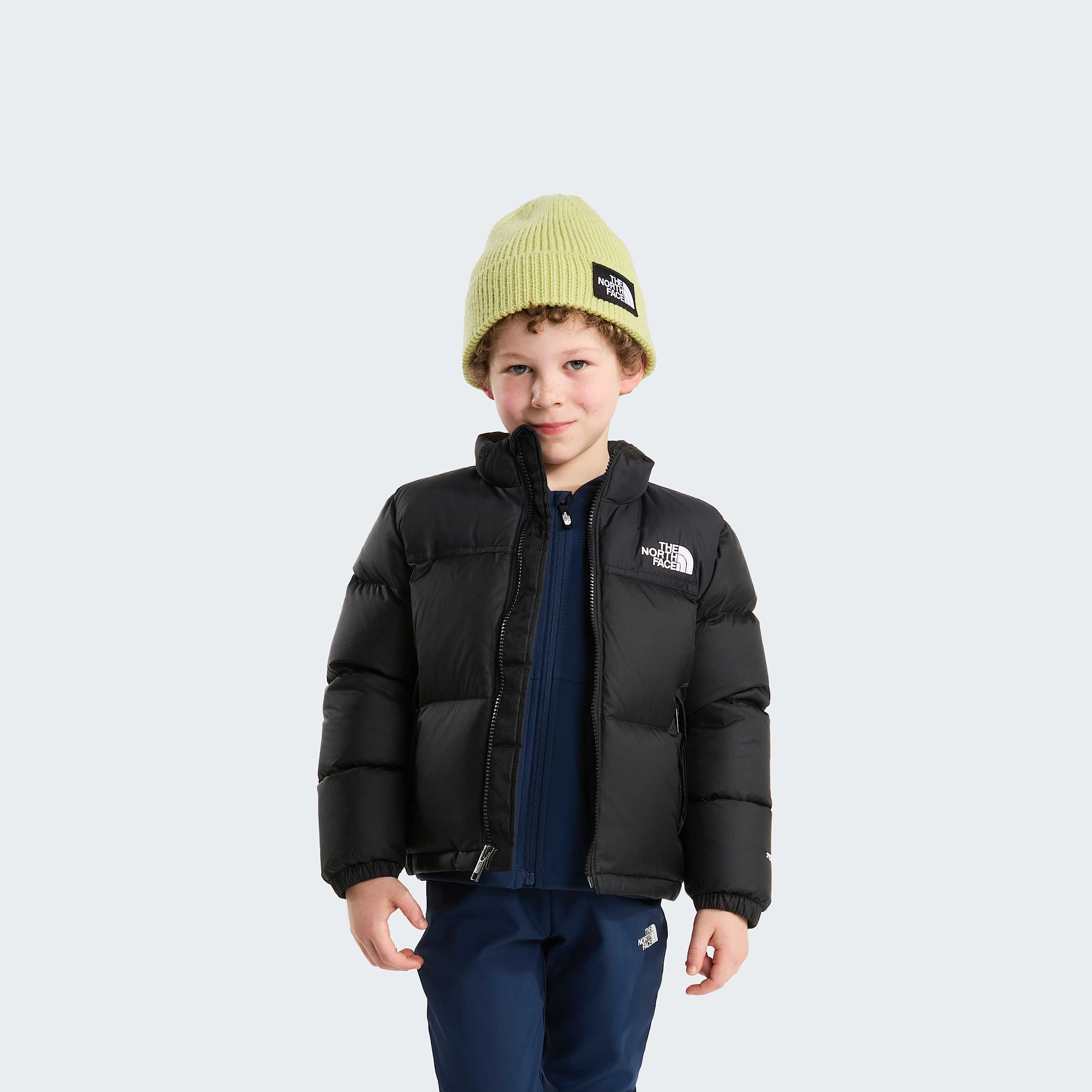 Kids 1996 Retro Nuptse Jacket TNF ALT4