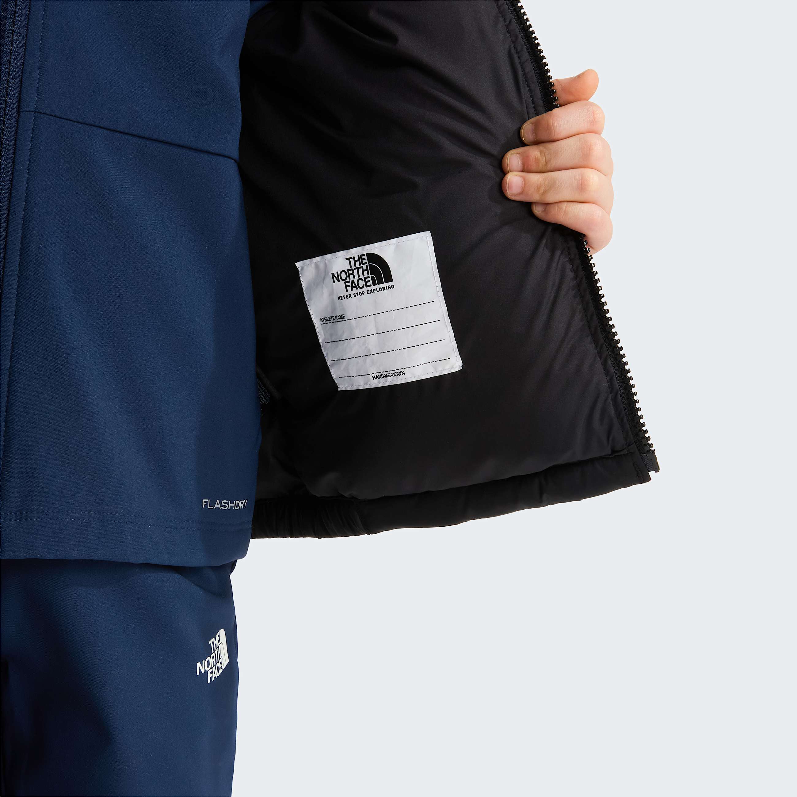 Kids 1996 Retro Nuptse Jacket TNF ALT8