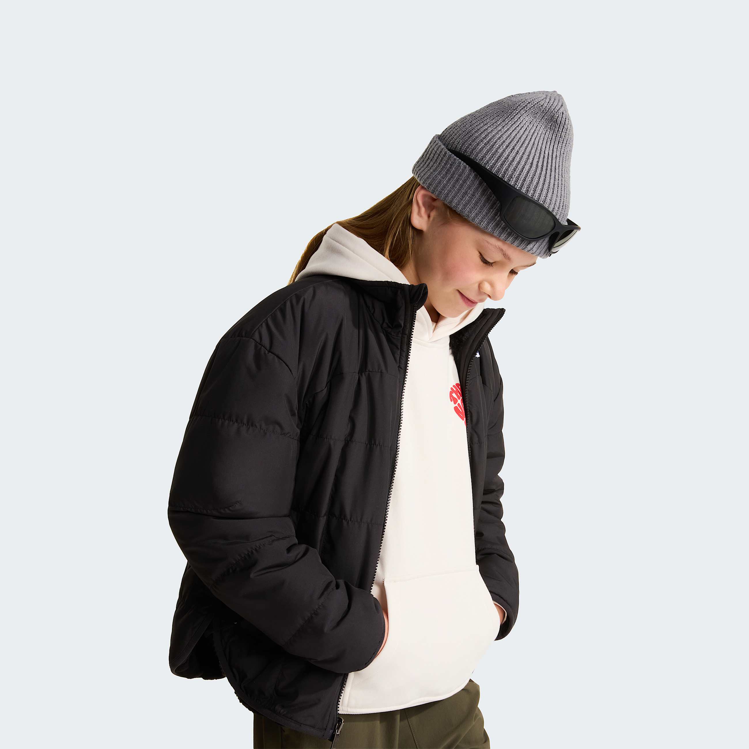 Reversible Shasta FullZip Jacket Girl TNF ALT9