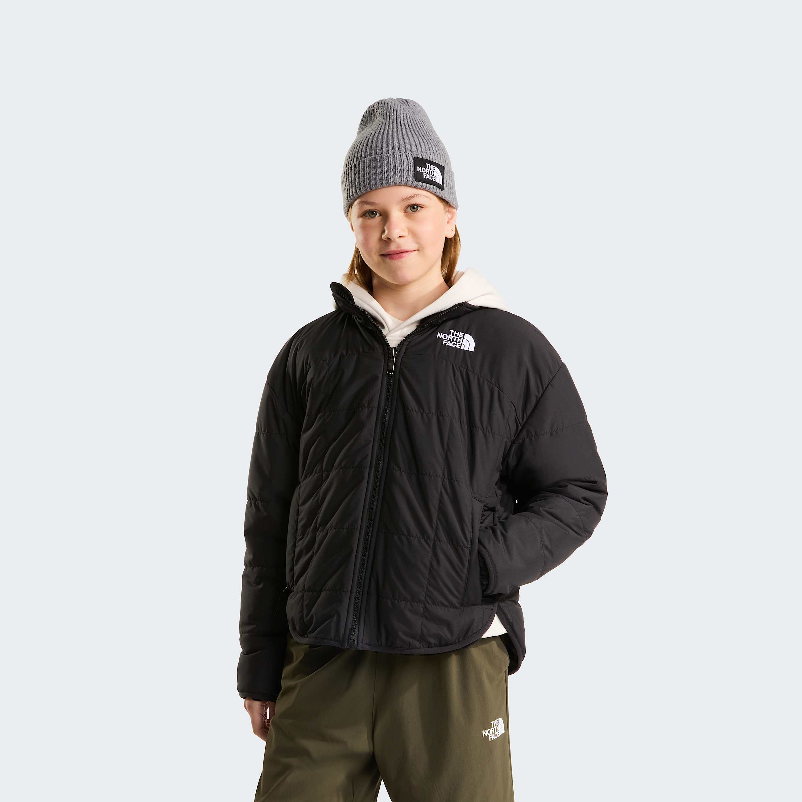 Reversible Shasta FullZip Jacket Girl TNF HERO