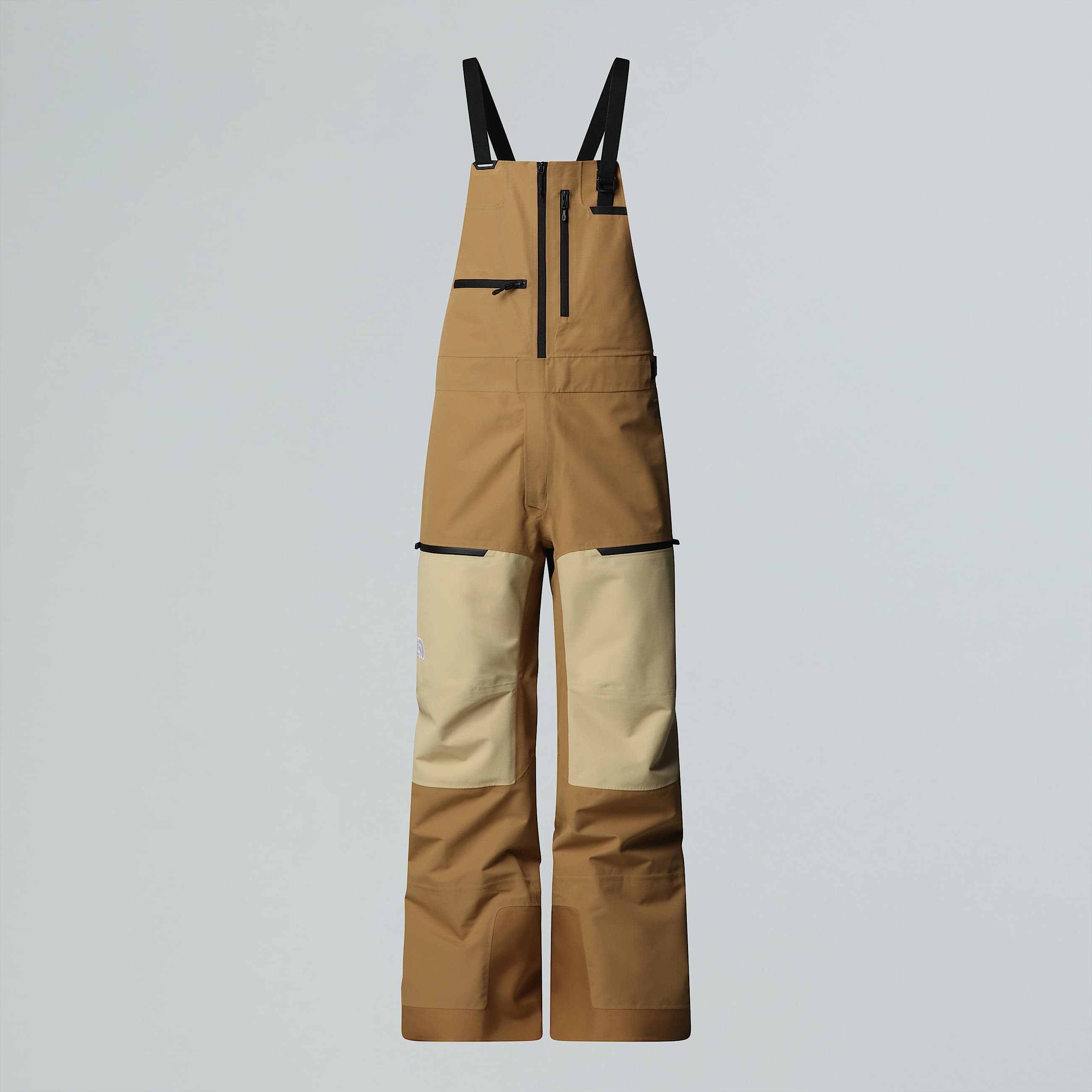 Mens Ceptor Bib Trousers TNF Utility BrownKhaki Stone HERO