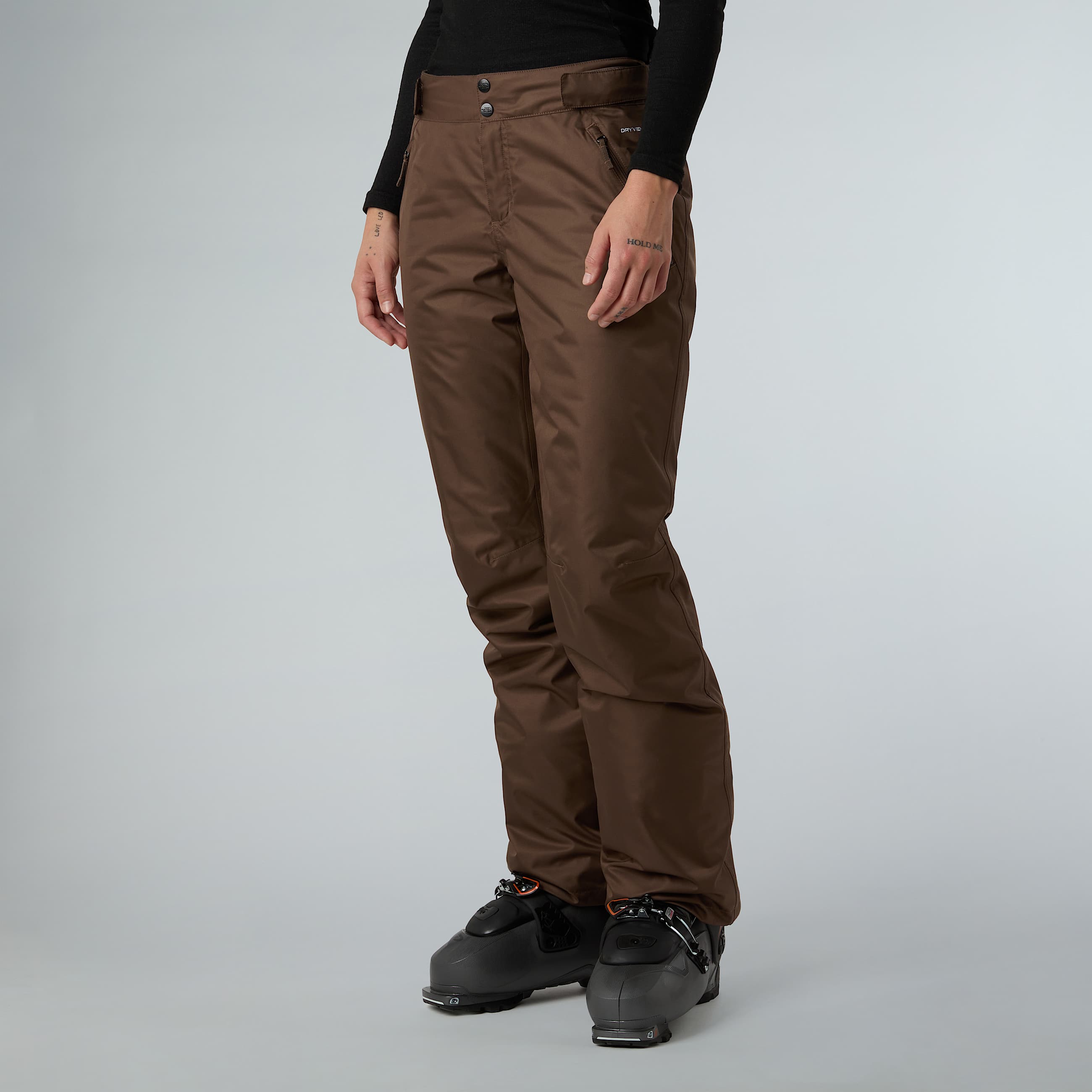 Womens Sally Insulated Trousers TNF Smokey Brown ALT4