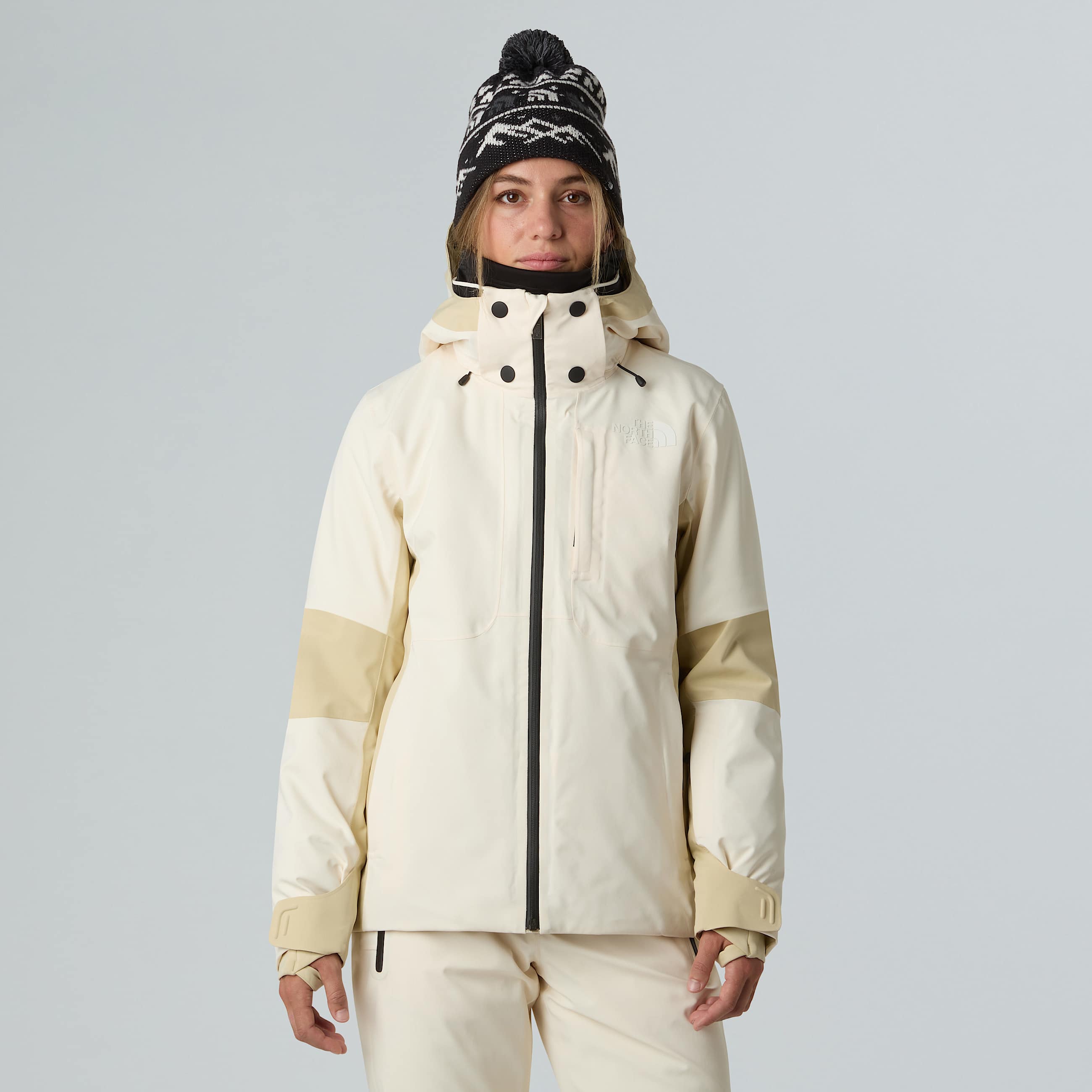 Womens Lenado Jacket TNF White DuneGravel ALT4