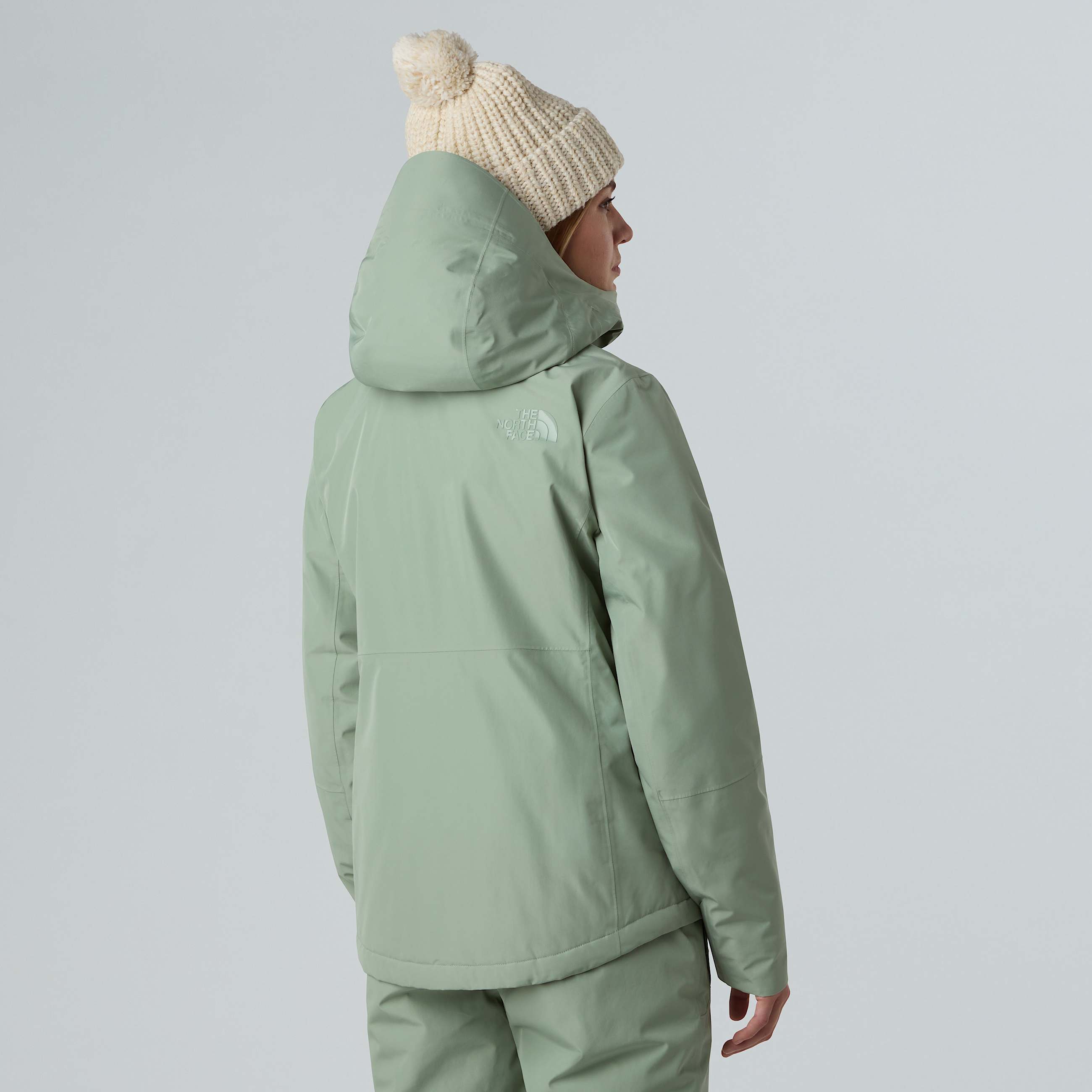 Womens Descendit Jacket TNF Slate Moss ALT6