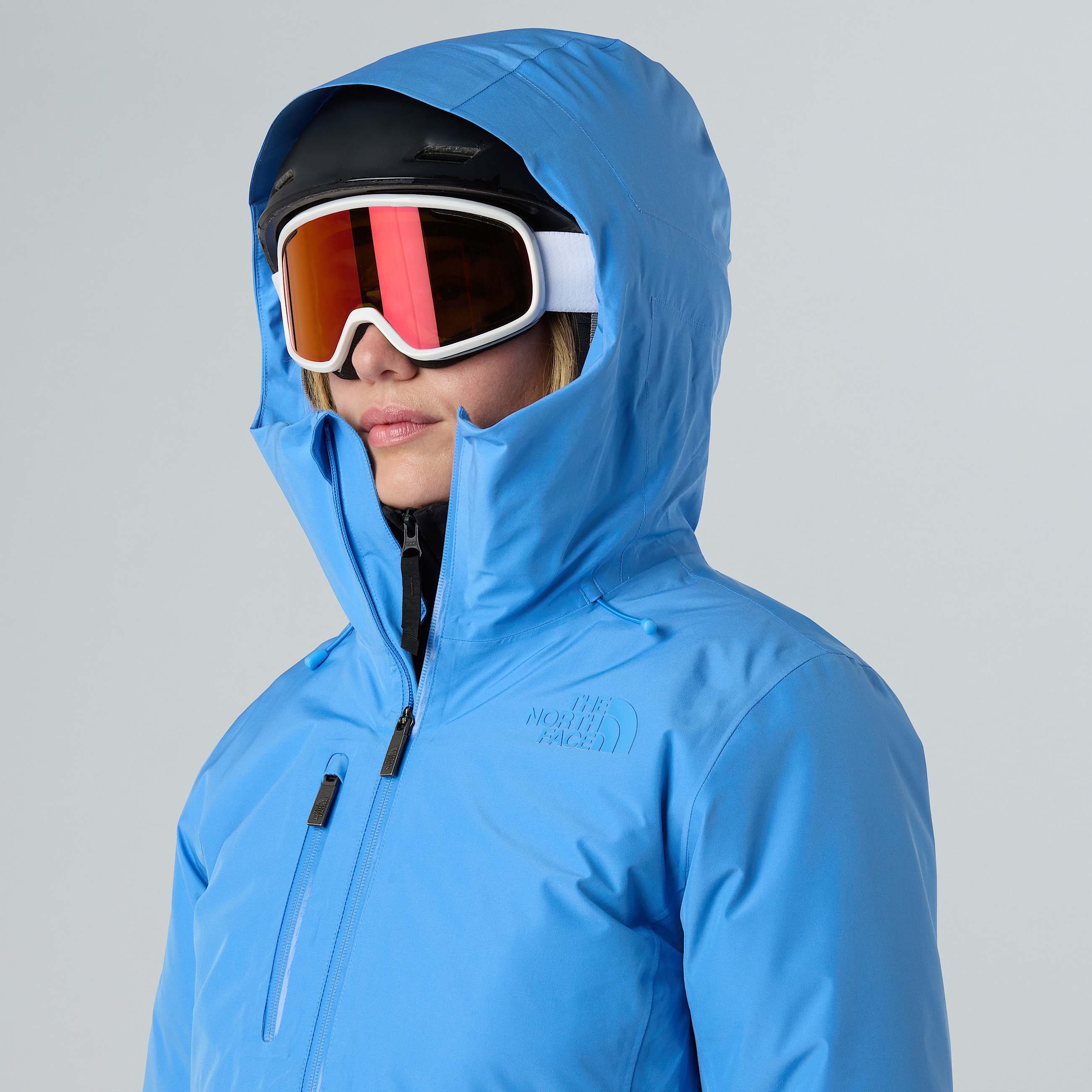 Womens Descendit Jacket TNF Marina Blue ALT9