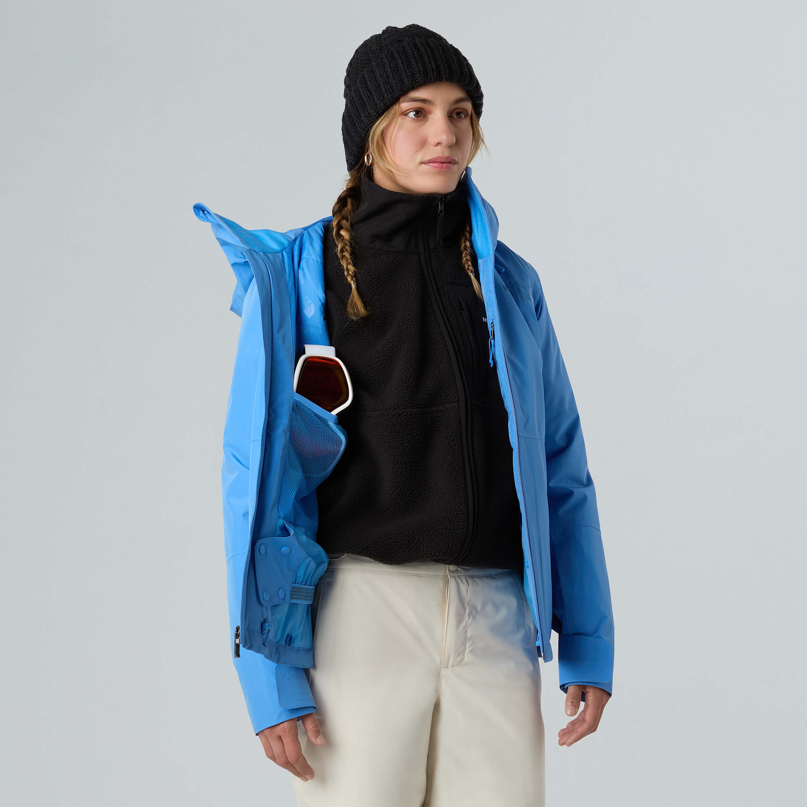 Womens Descendit Jacket TNF Marina Blue ALT14