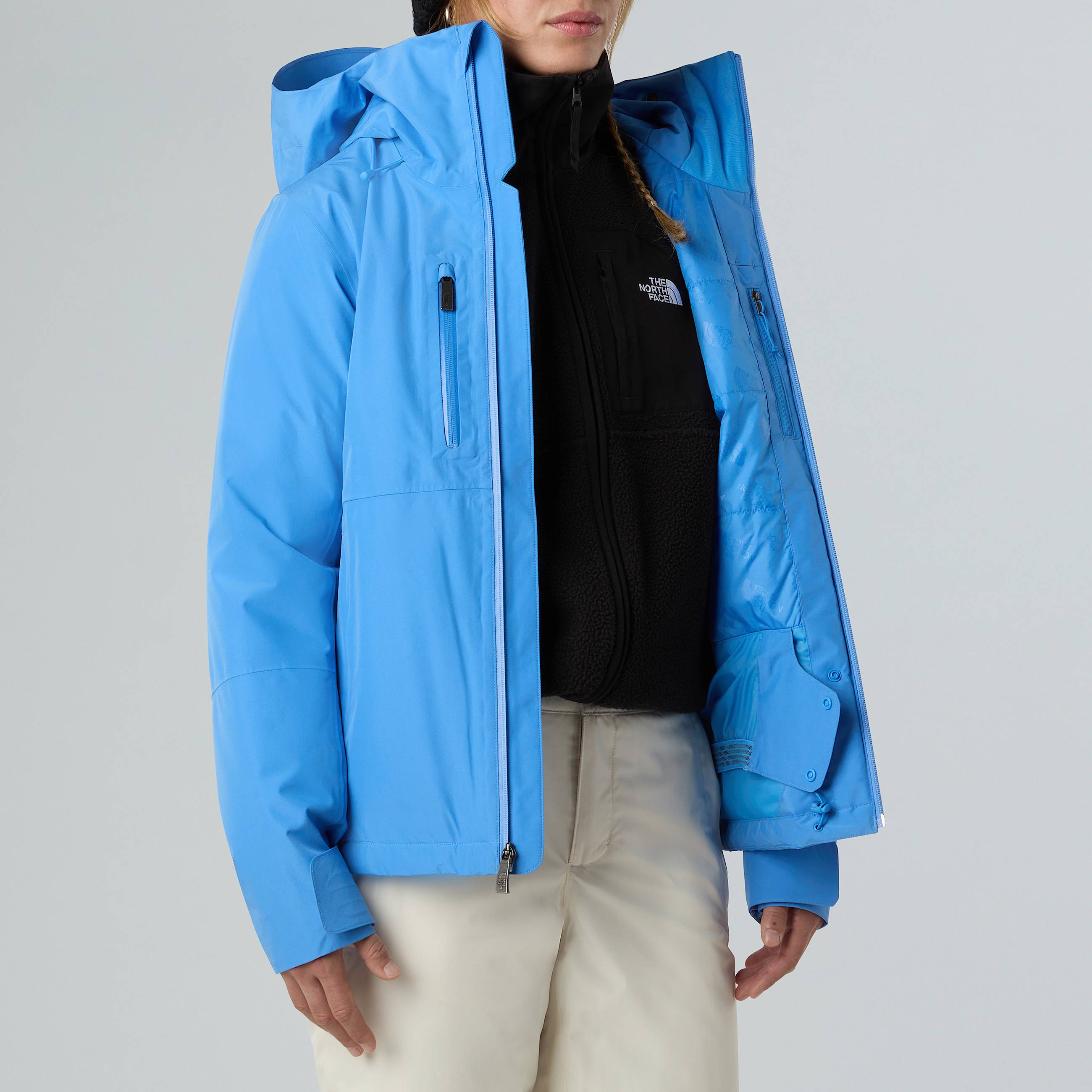 Womens Descendit Jacket TNF Marina Blue ALT15