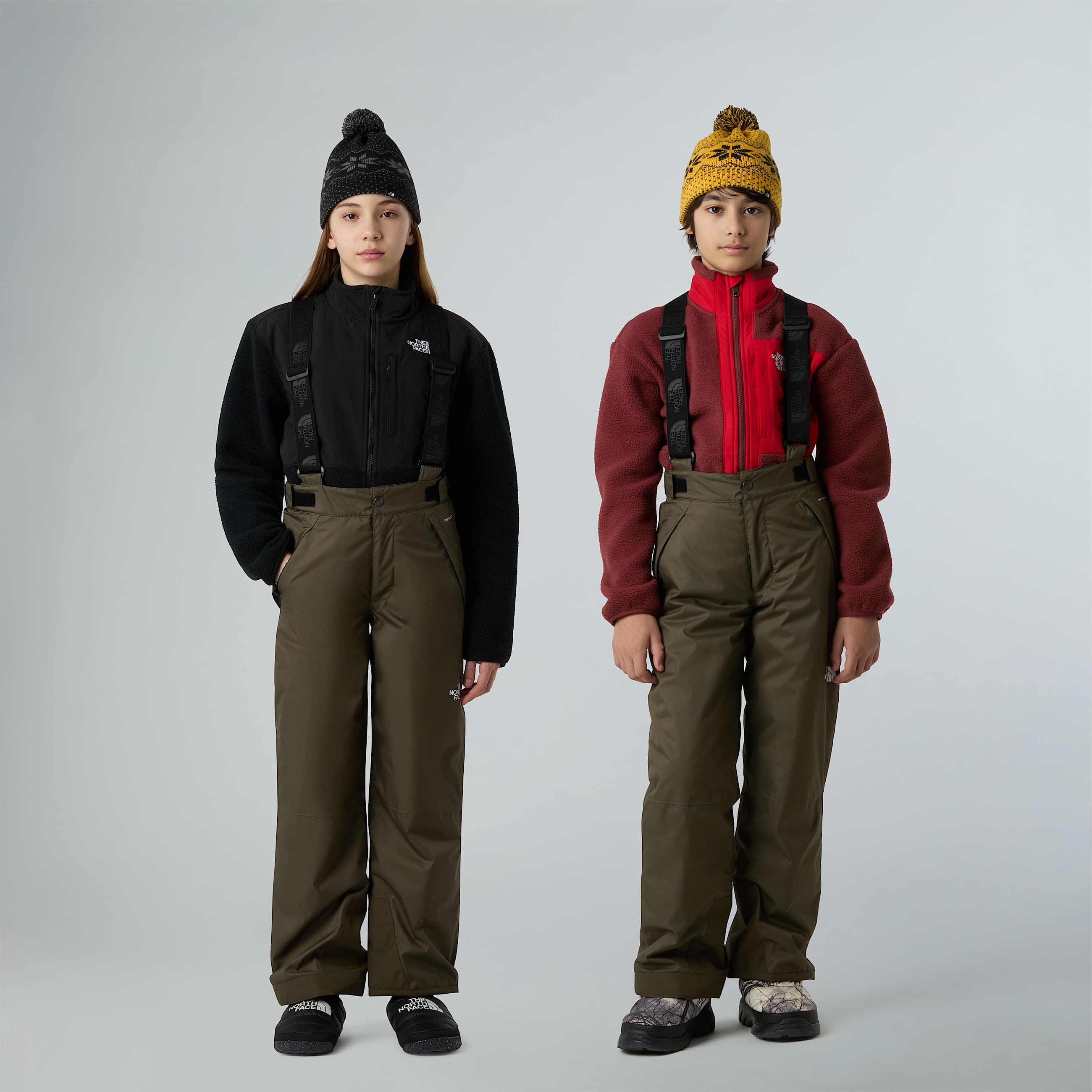Snowquest Suspender Trousers Junior TNF ALT4