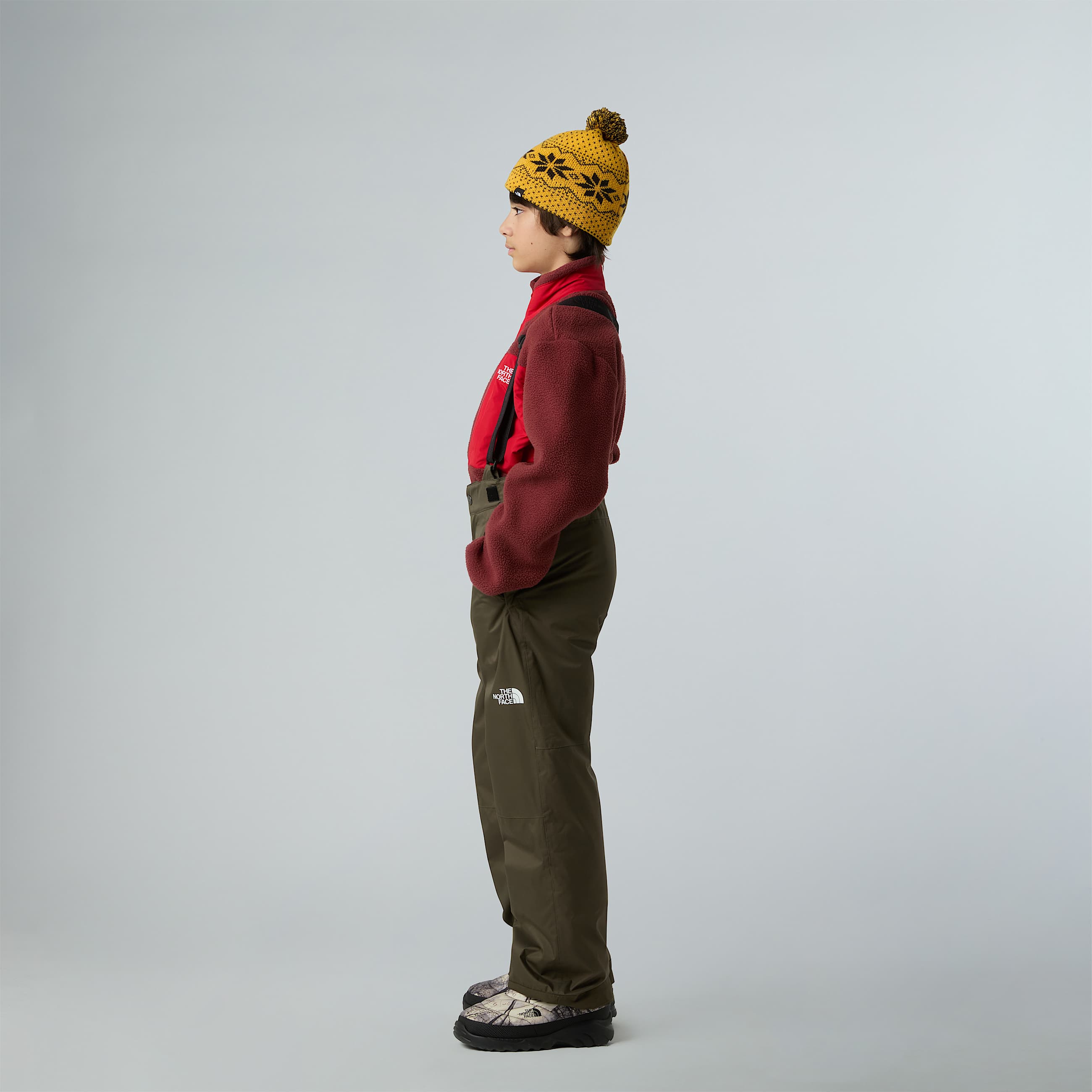 Snowquest Suspender Trousers Junior TNF ALT6