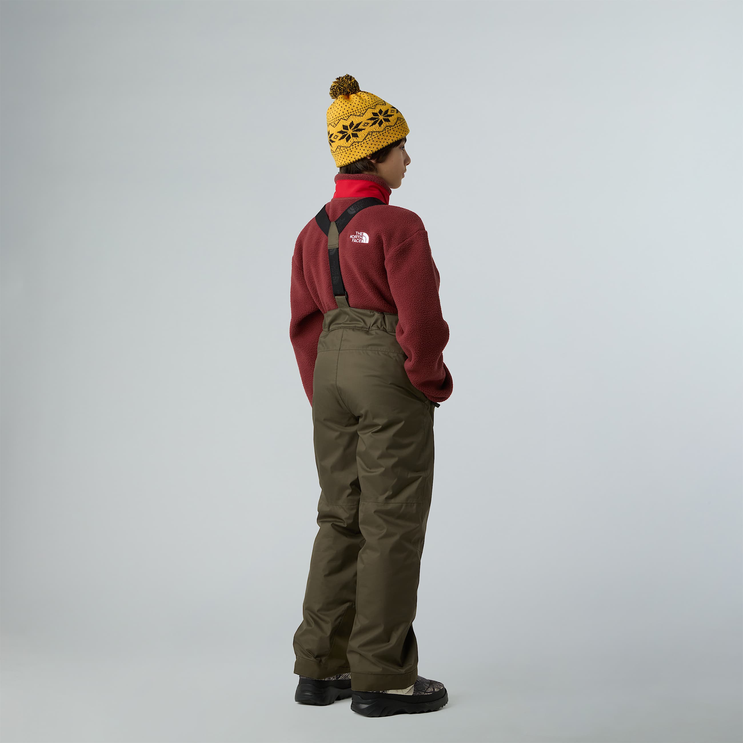 Snowquest Suspender Trousers Junior TNF ALT7