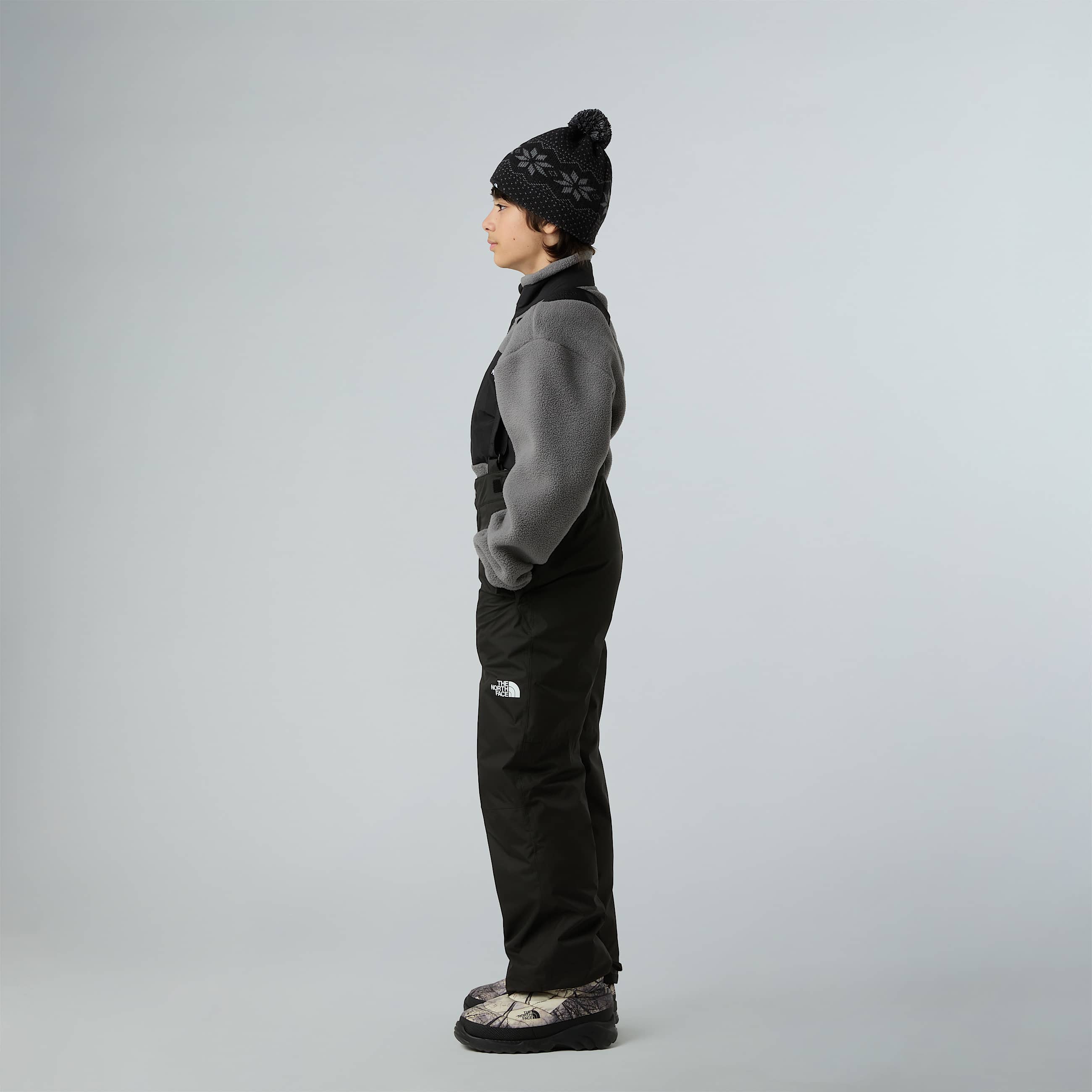 Teens Snowquest Suspender Trousers TNF TNF Black ALT6