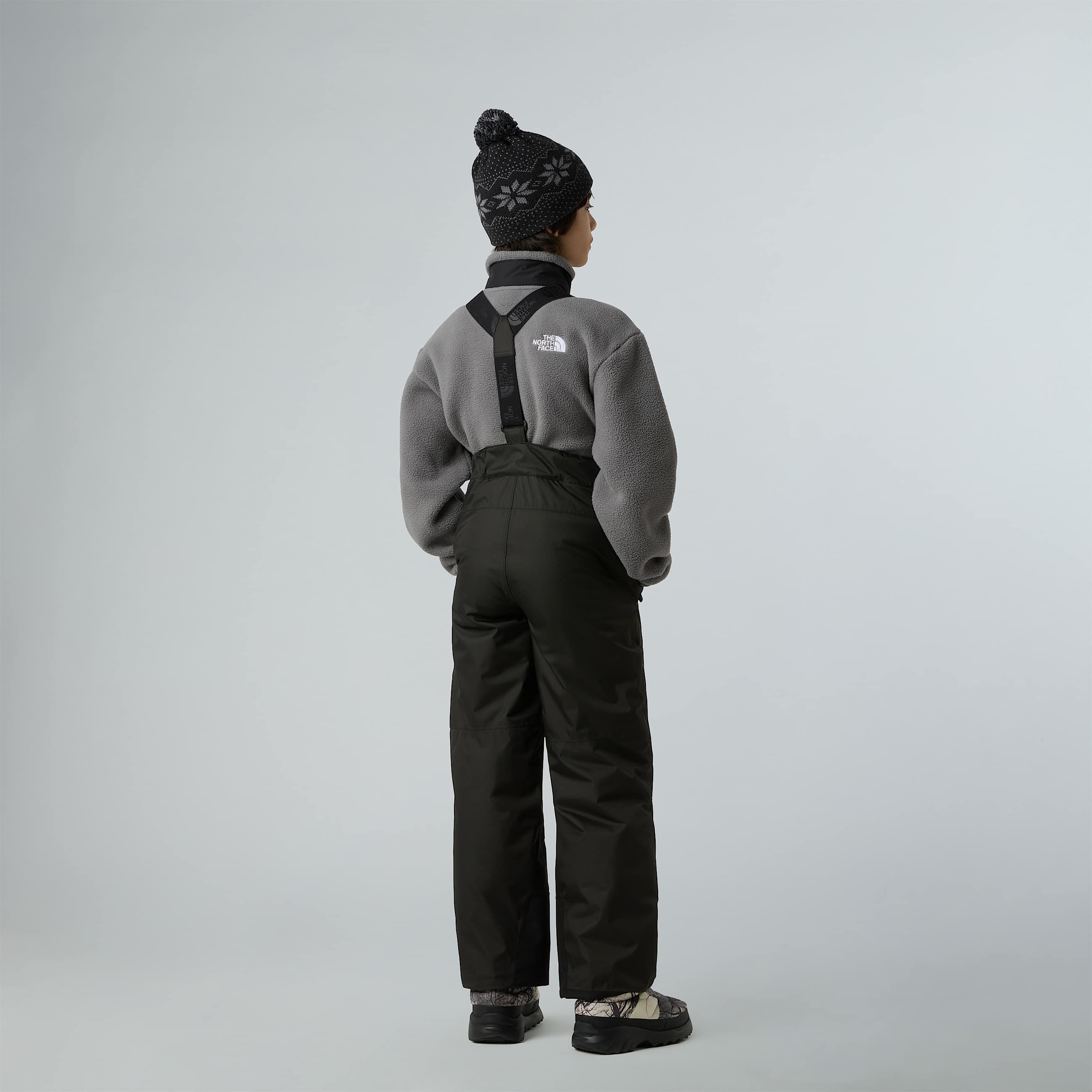 Teens Snowquest Suspender Trousers TNF TNF Black ALT7