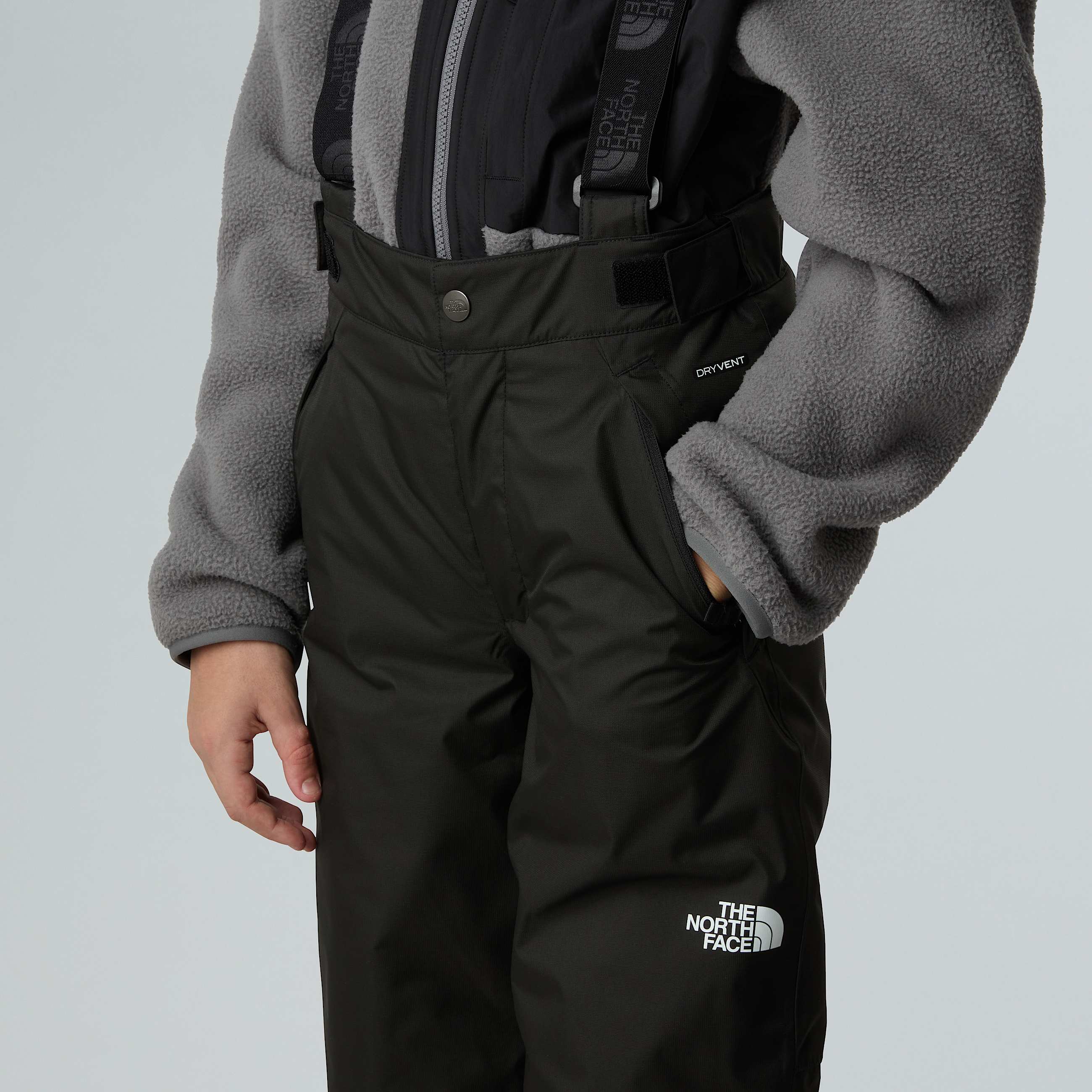 Teens Snowquest Suspender Trousers TNF TNF Black ALT8