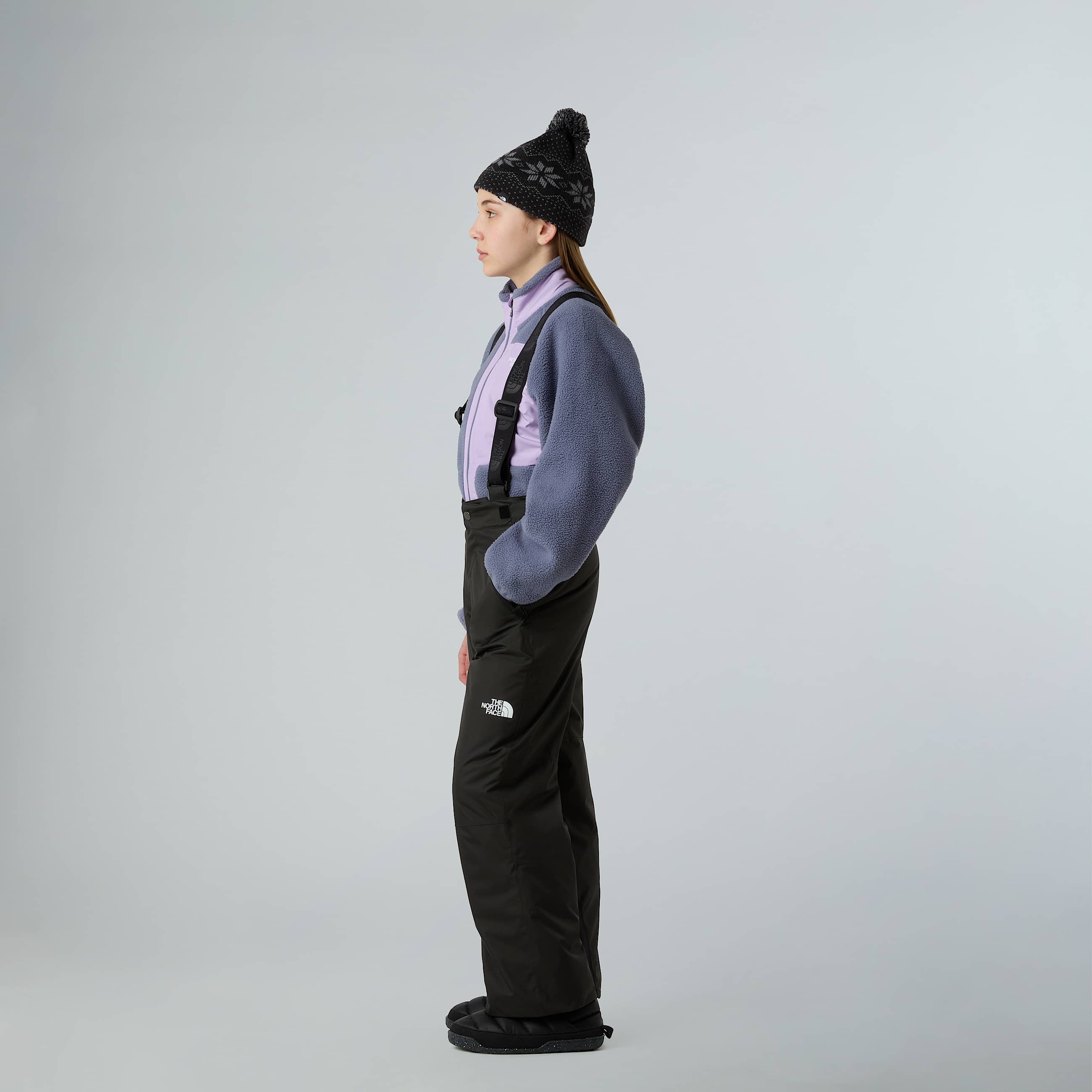 Teens Snowquest Suspender Trousers TNF TNF Black ALT10