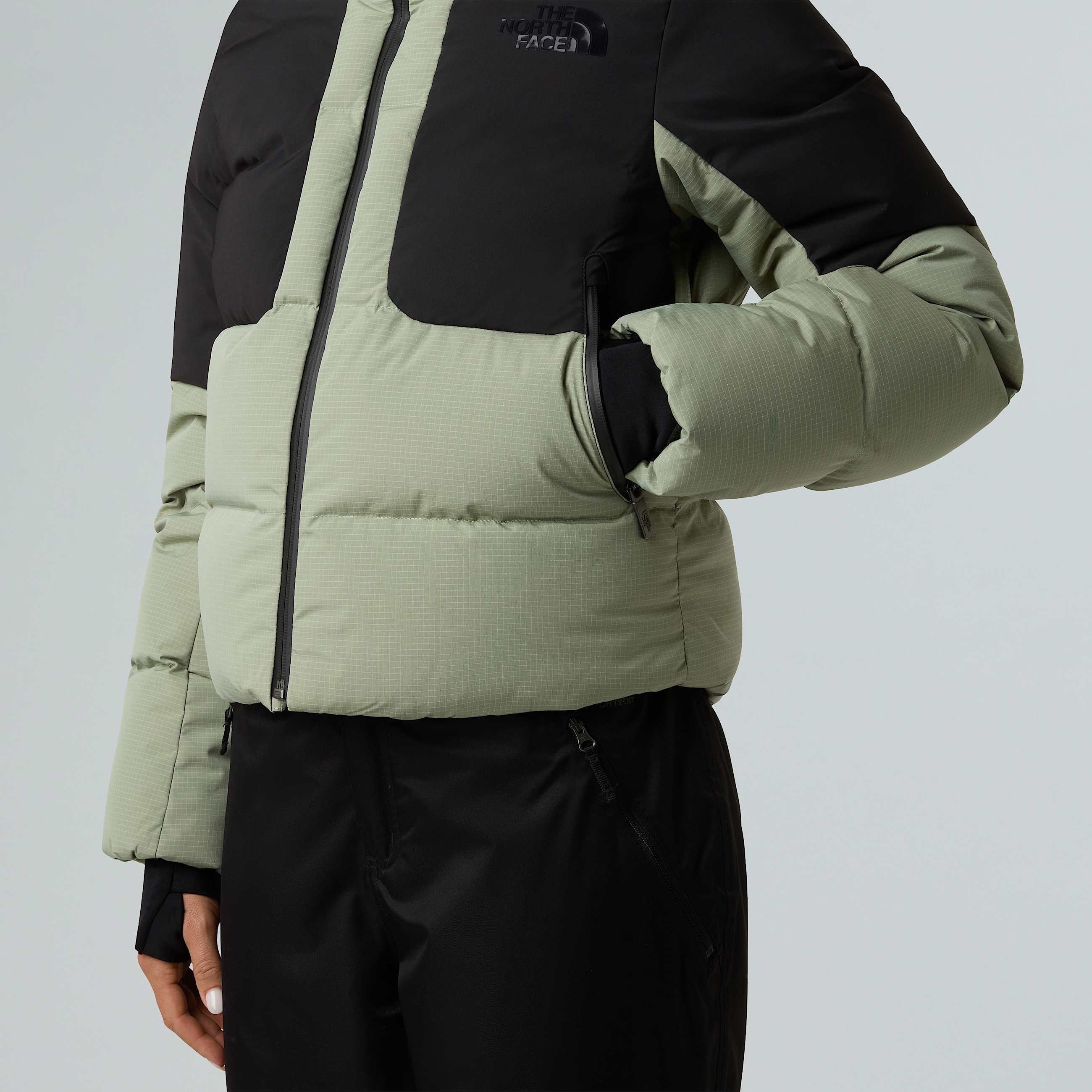 Womens Cold Spell Cropped Down Jacket TNF ALT10