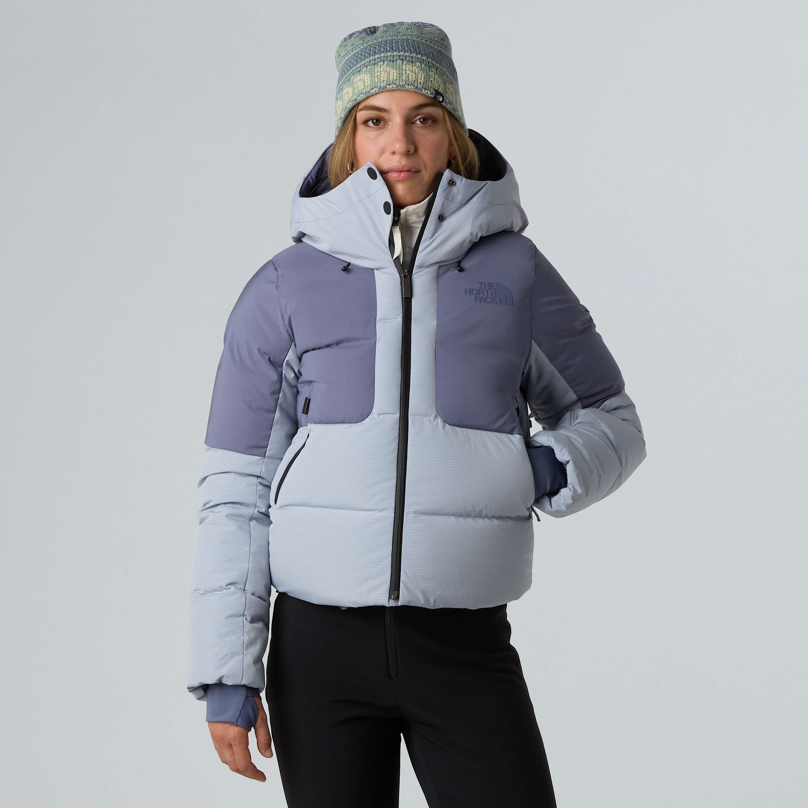 Veste en duvet courte Cold Spell pour femme TNF Blue FlaxTwilight Galaxy ALT4