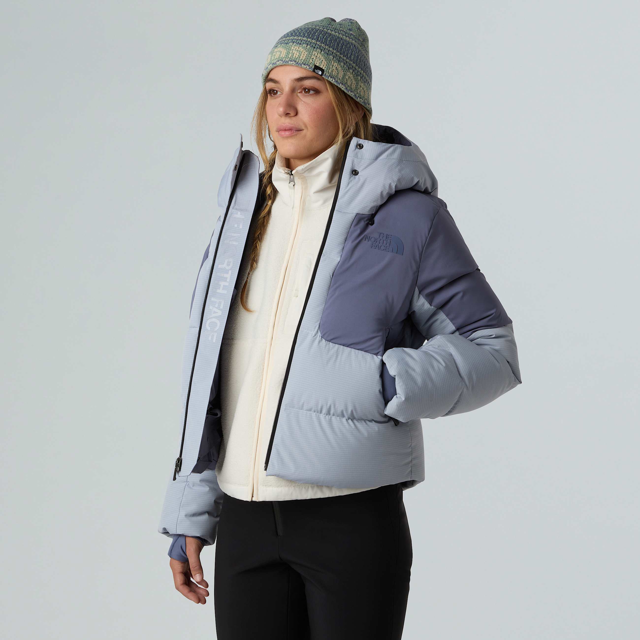 Veste en duvet courte Cold Spell pour femme TNF Blue FlaxTwilight Galaxy ALT7
