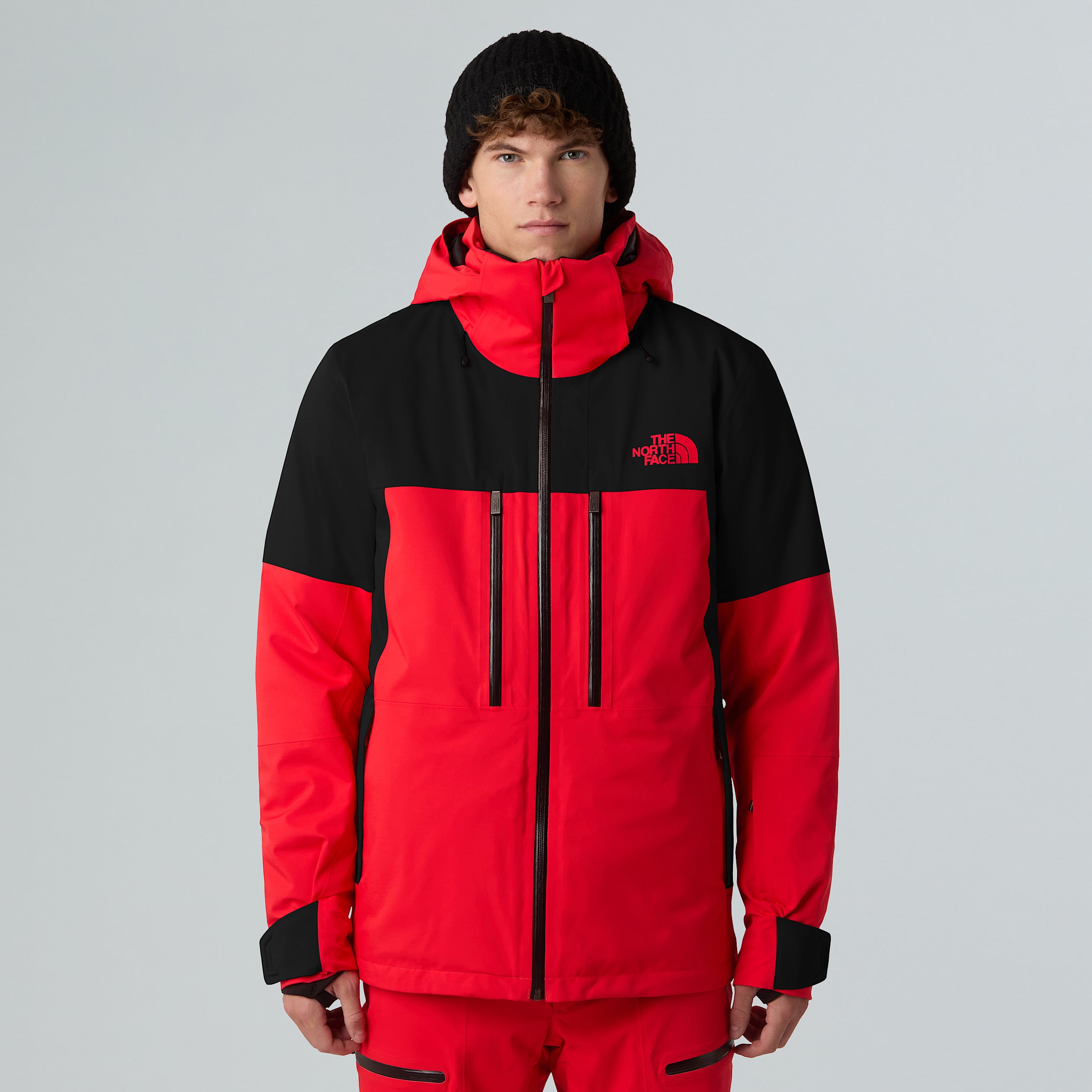 Mens Chakal Jacket TNF Elevation RedTNF Black ALT4