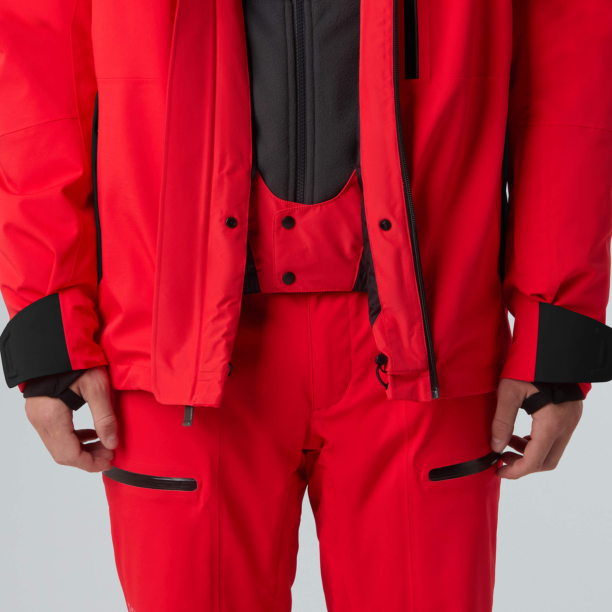Mens Chakal Jacket TNF Elevation RedTNF Black ALT11