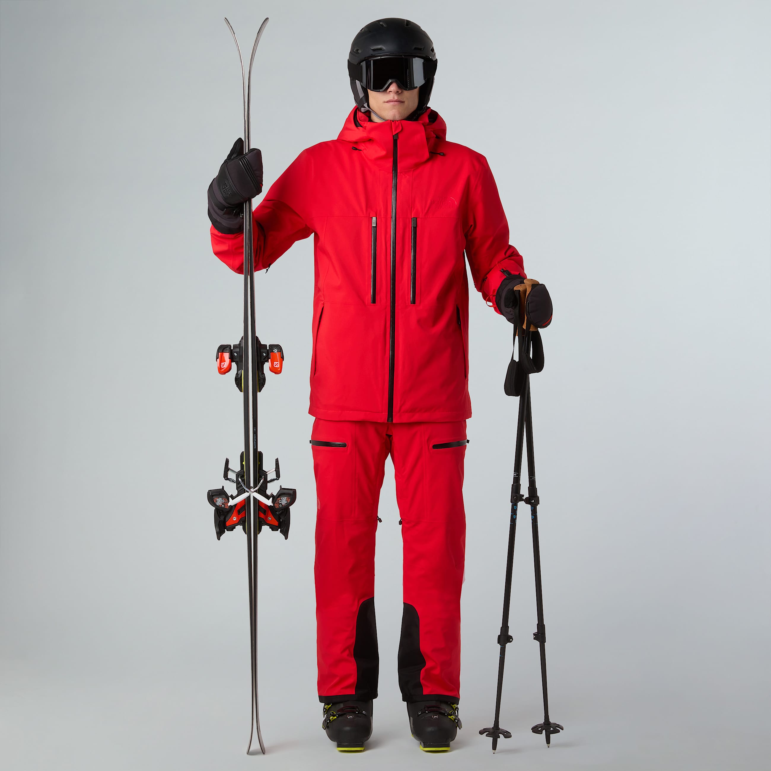 Mens Chakal Trousers TNF Elevation Red ALT5