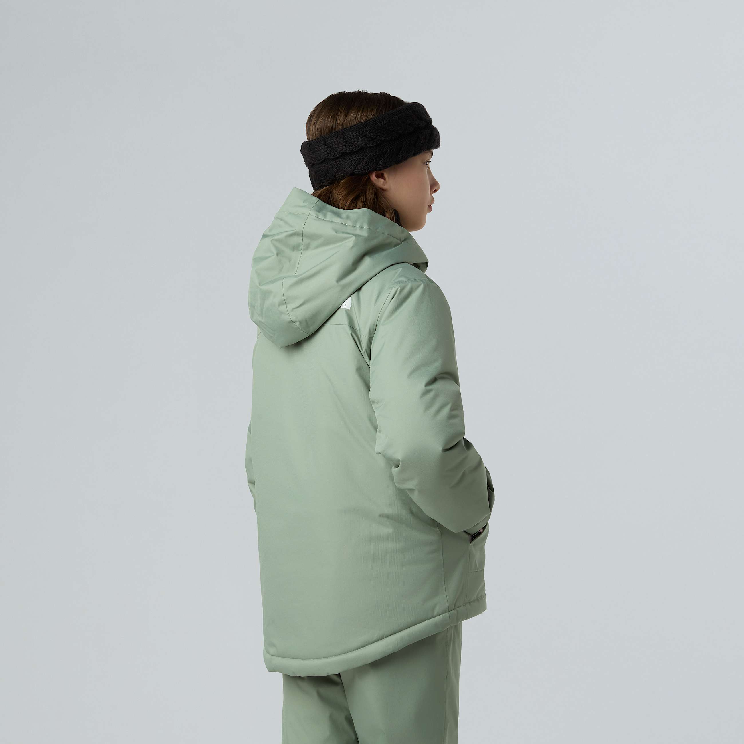 Girls Freedom Insulated Jacket TNF Slate Moss ALT6