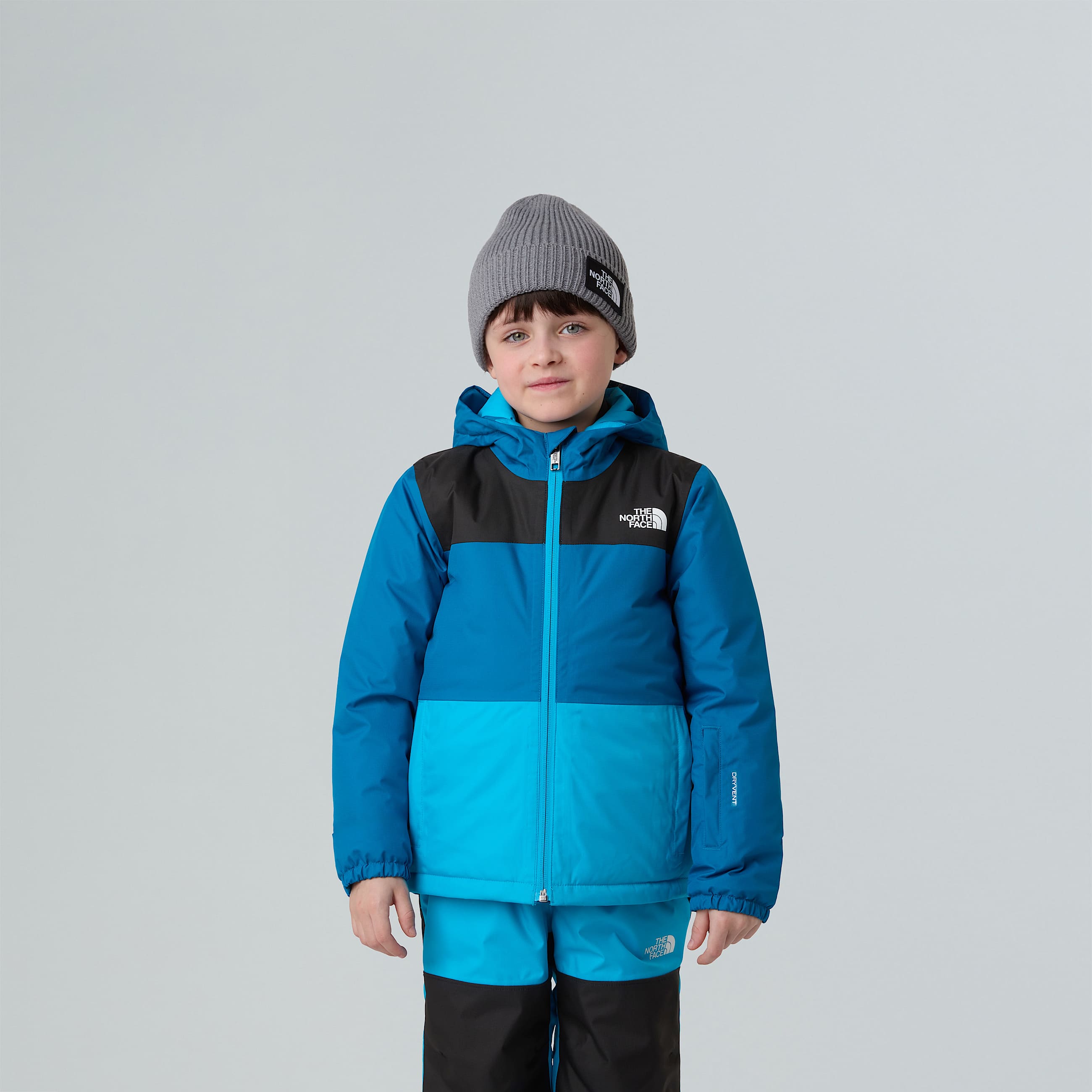 Kids Freedom Insulated Jacket TNF Dusk BlueMeridian Blue ALT12