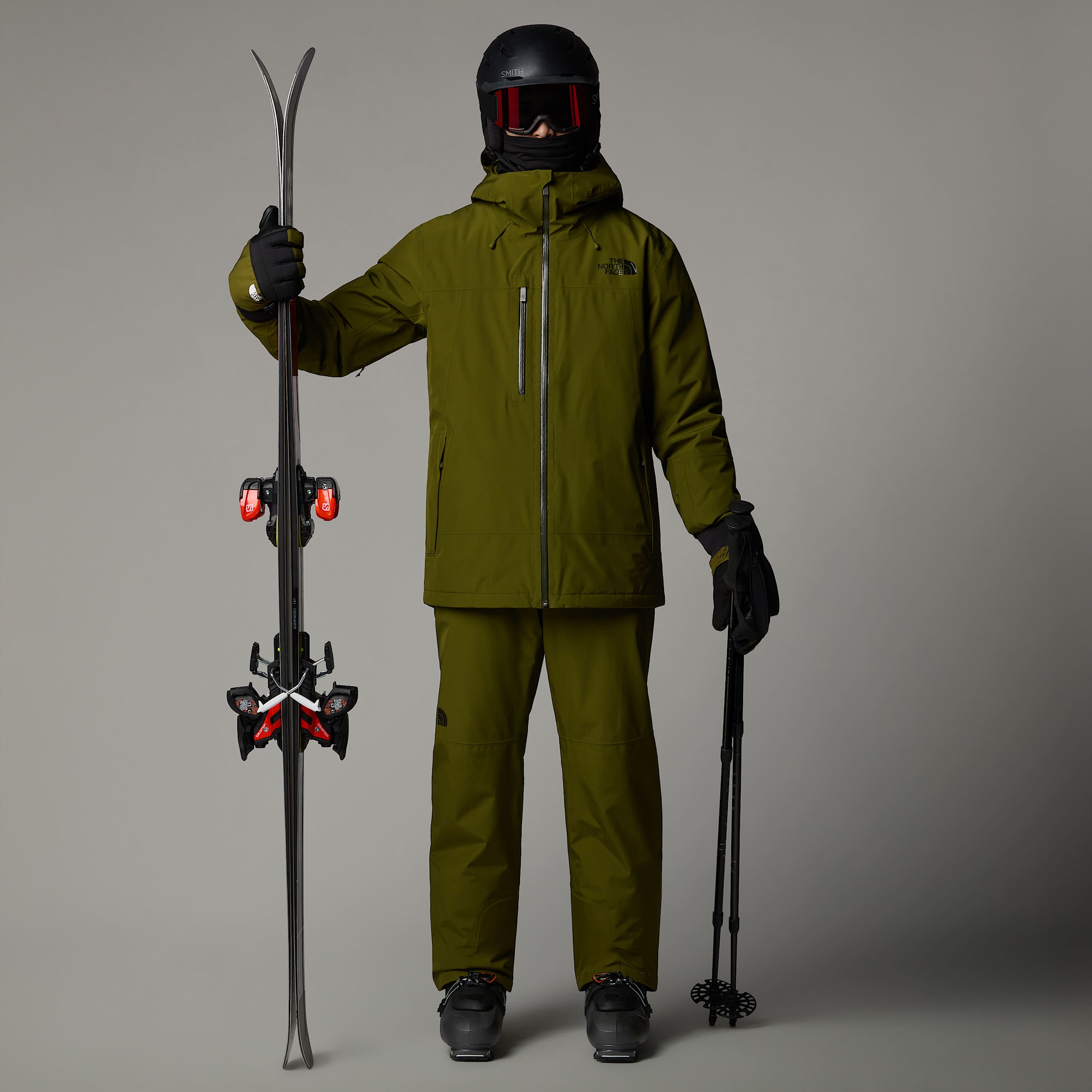 Performance Ski Socks TNF TNF BlackTNF Red ALT7