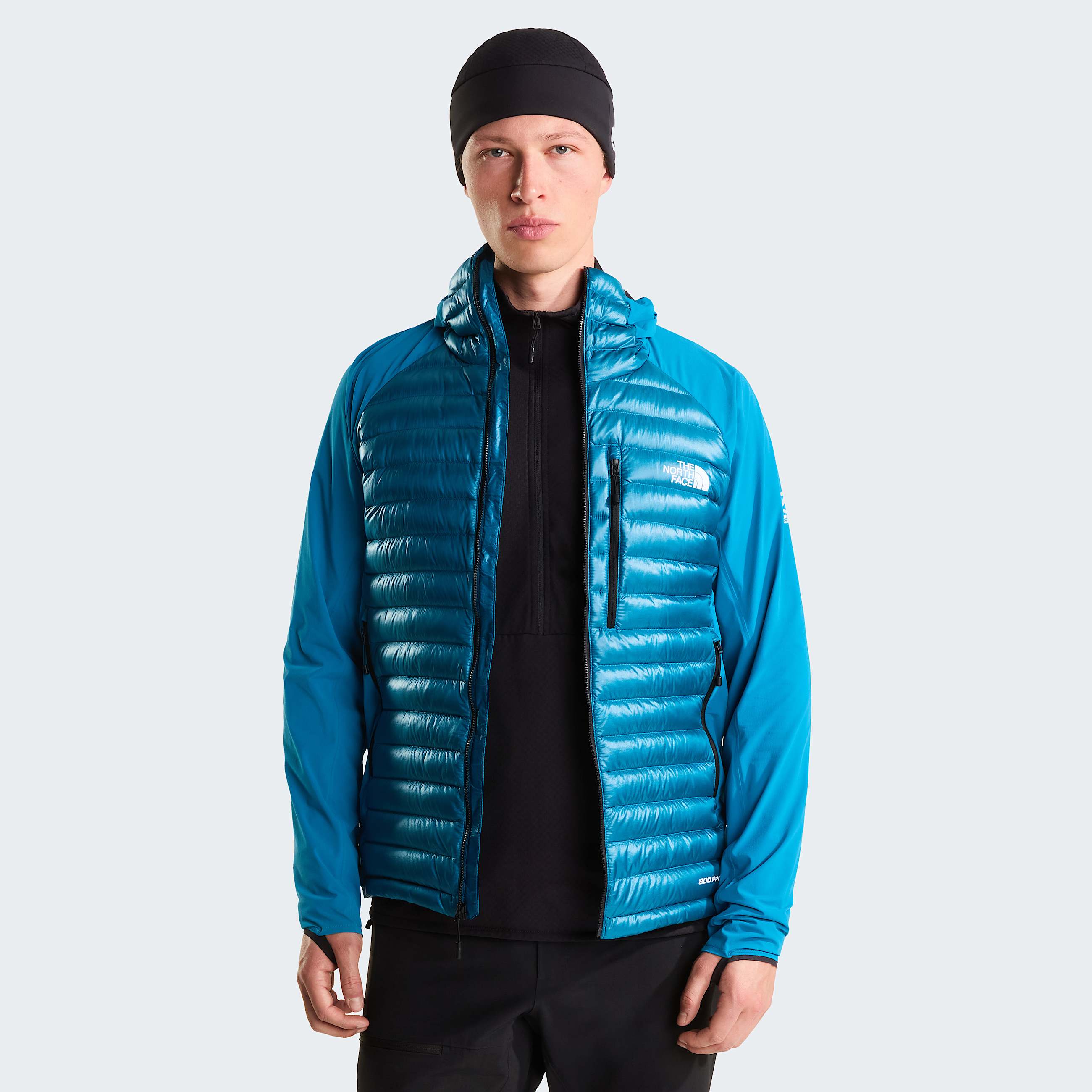 Summit Breithorn Lightweight Hybridjas met capuchon voor heren TNF Dusk Blue ALT4