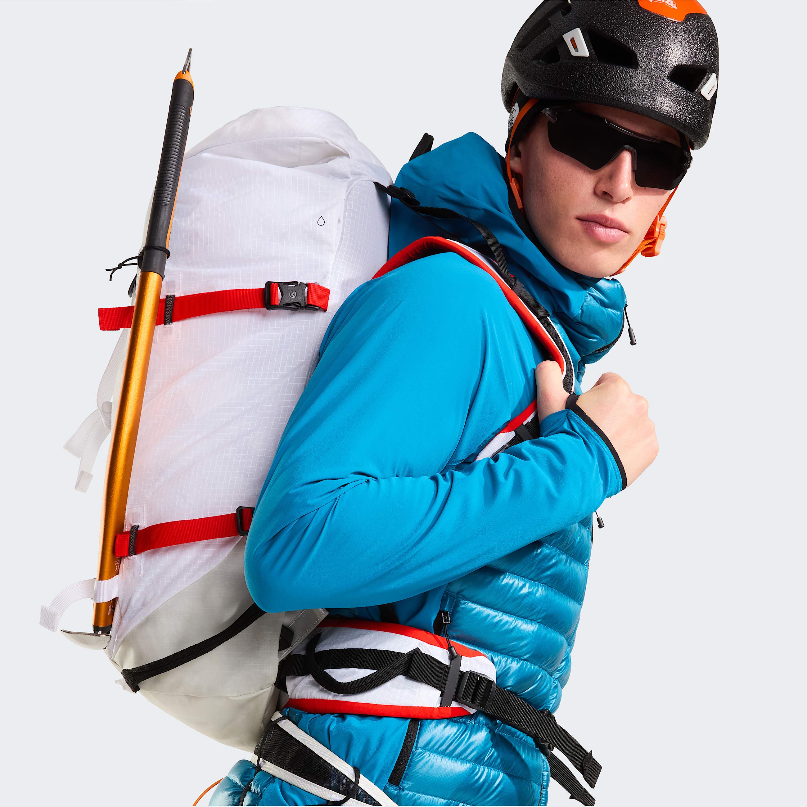 Summit Breithorn Lightweight Hybridjas met capuchon voor heren TNF Dusk Blue ALT10