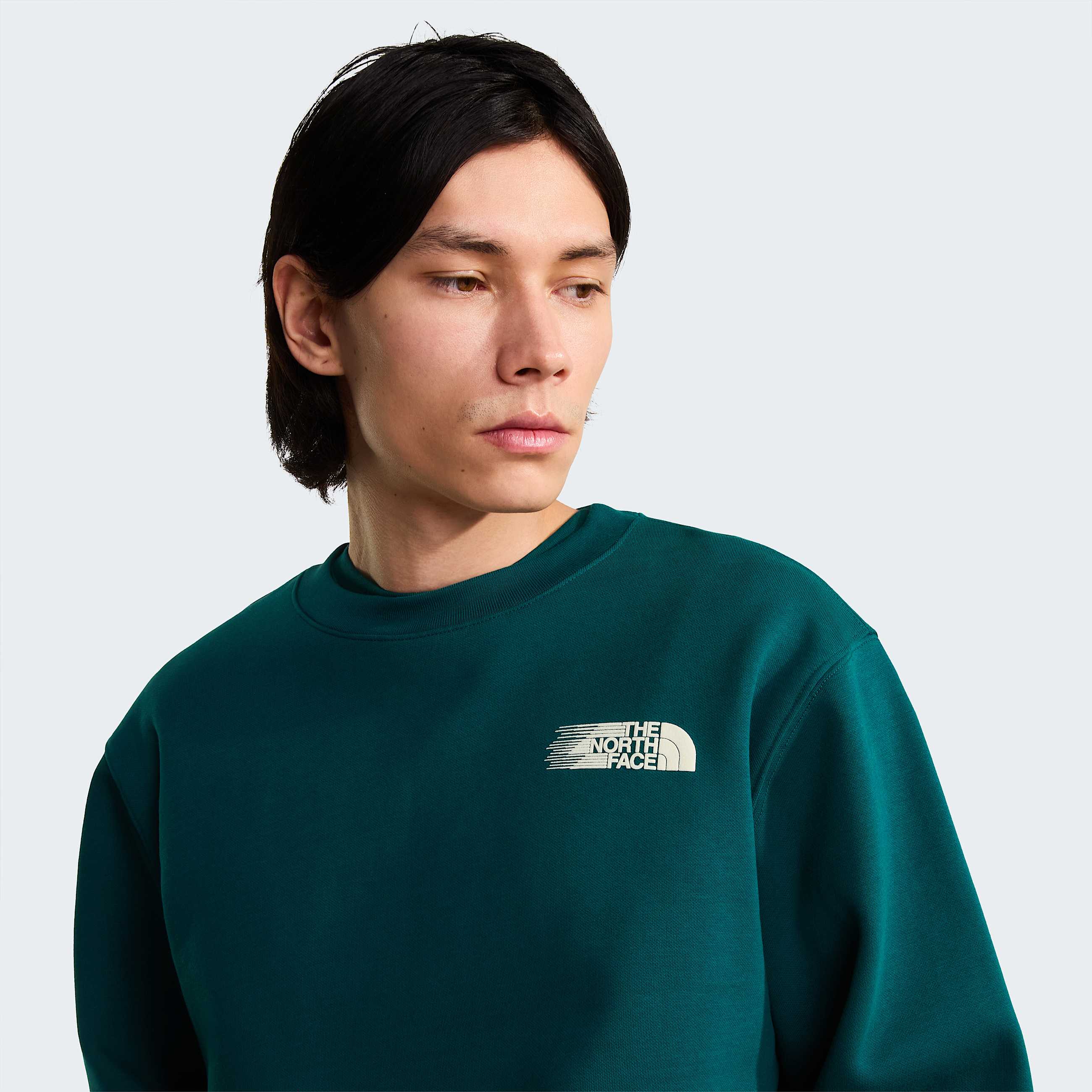 Sudadera holgada con estampado grfico Retro Trail para hombre TNF ALT4
