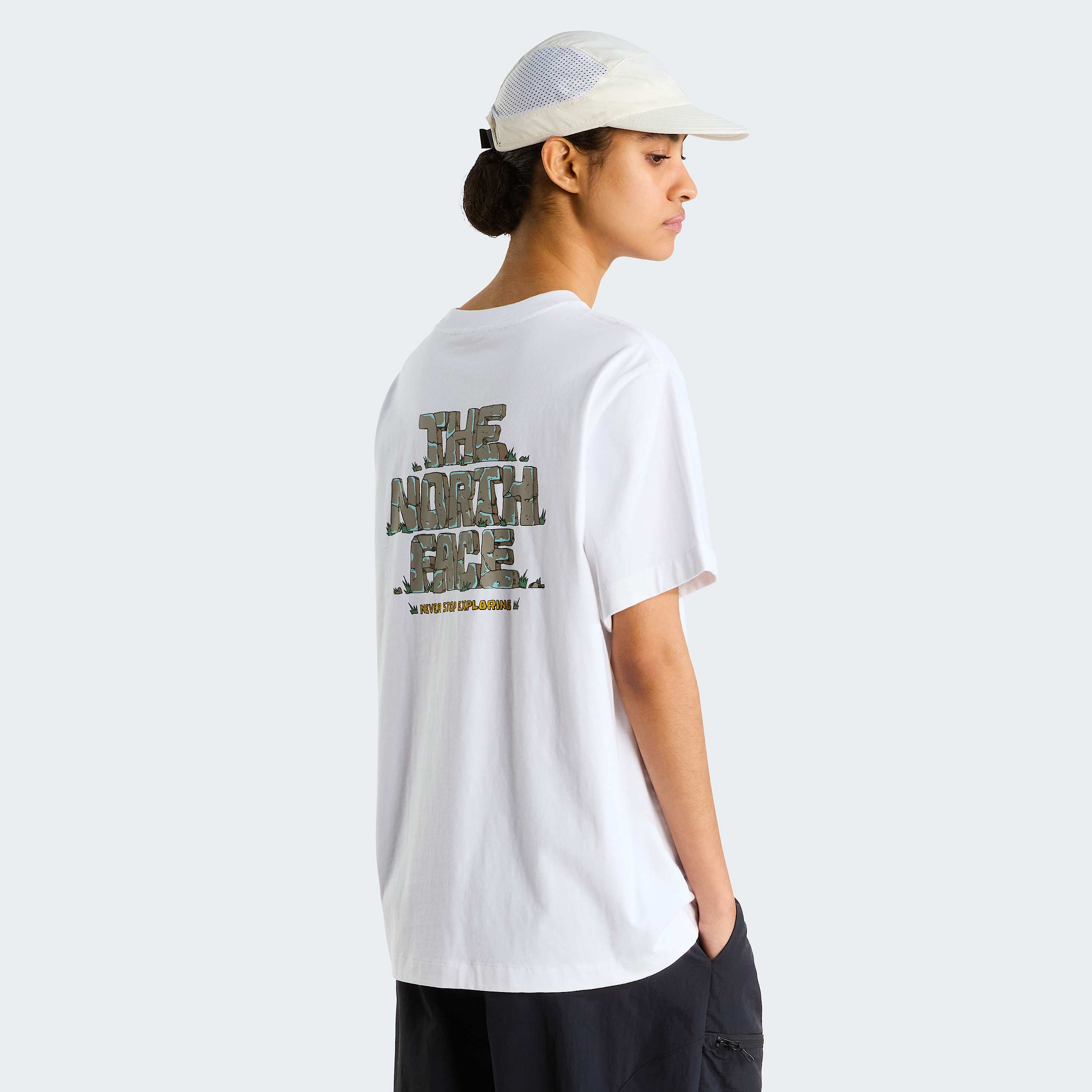 Camiseta grfica holgada con logotipo Stone unisex TNF ALT12