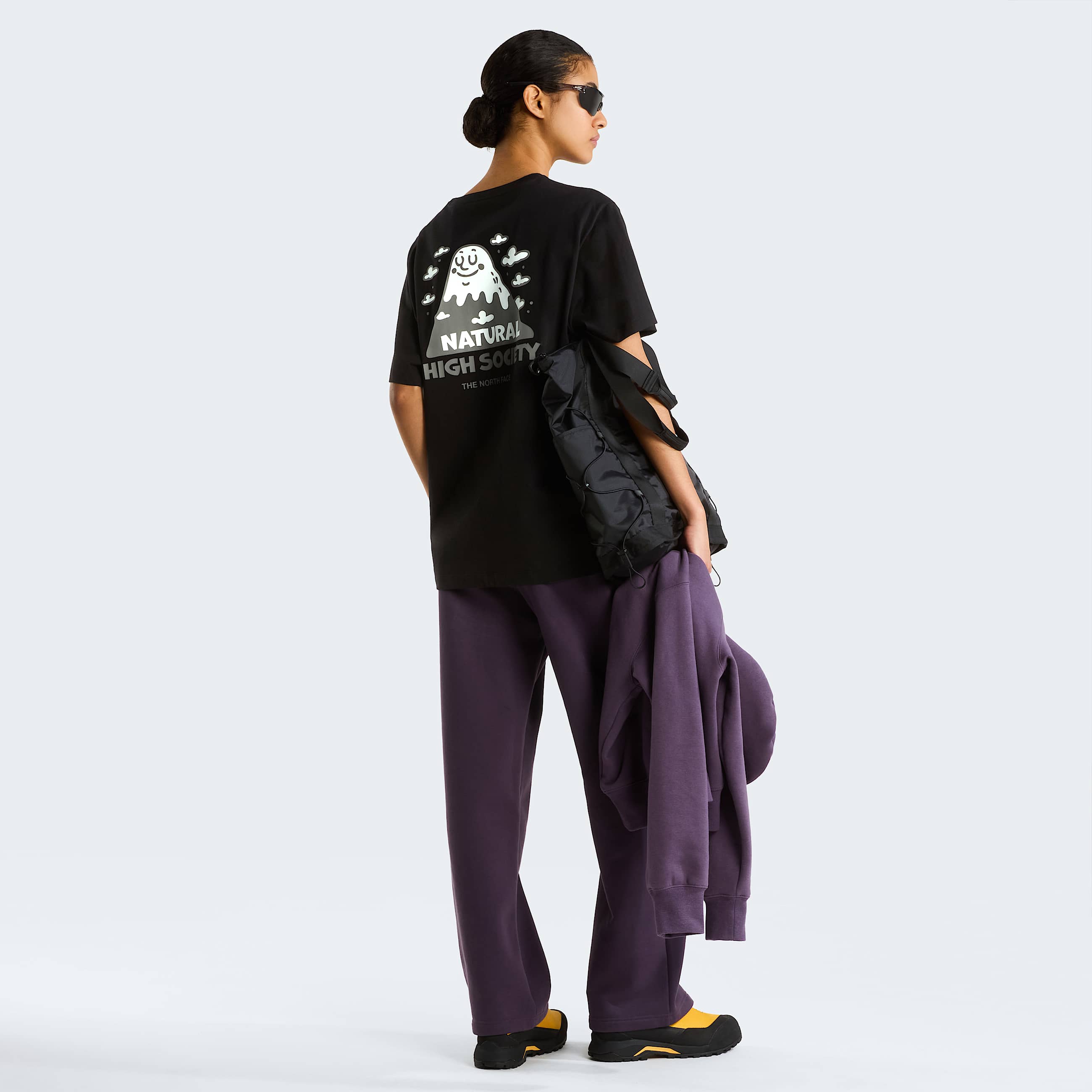 Camiseta holgada con estampado grfico Natural High Society unisex TNF ALT14