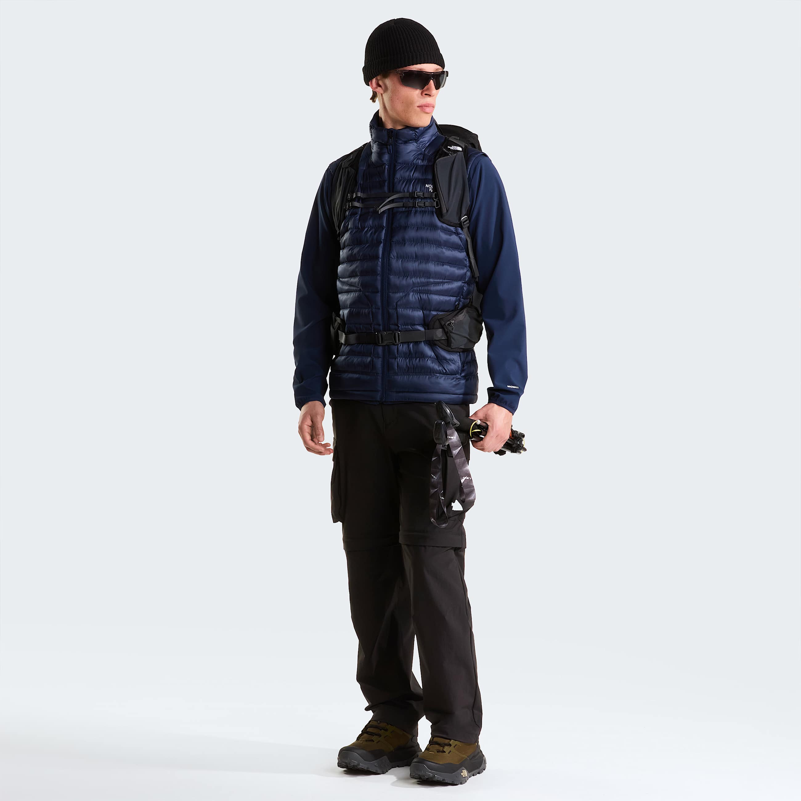 Mskie przeksztacalne spodnie Travel TNF ALT1