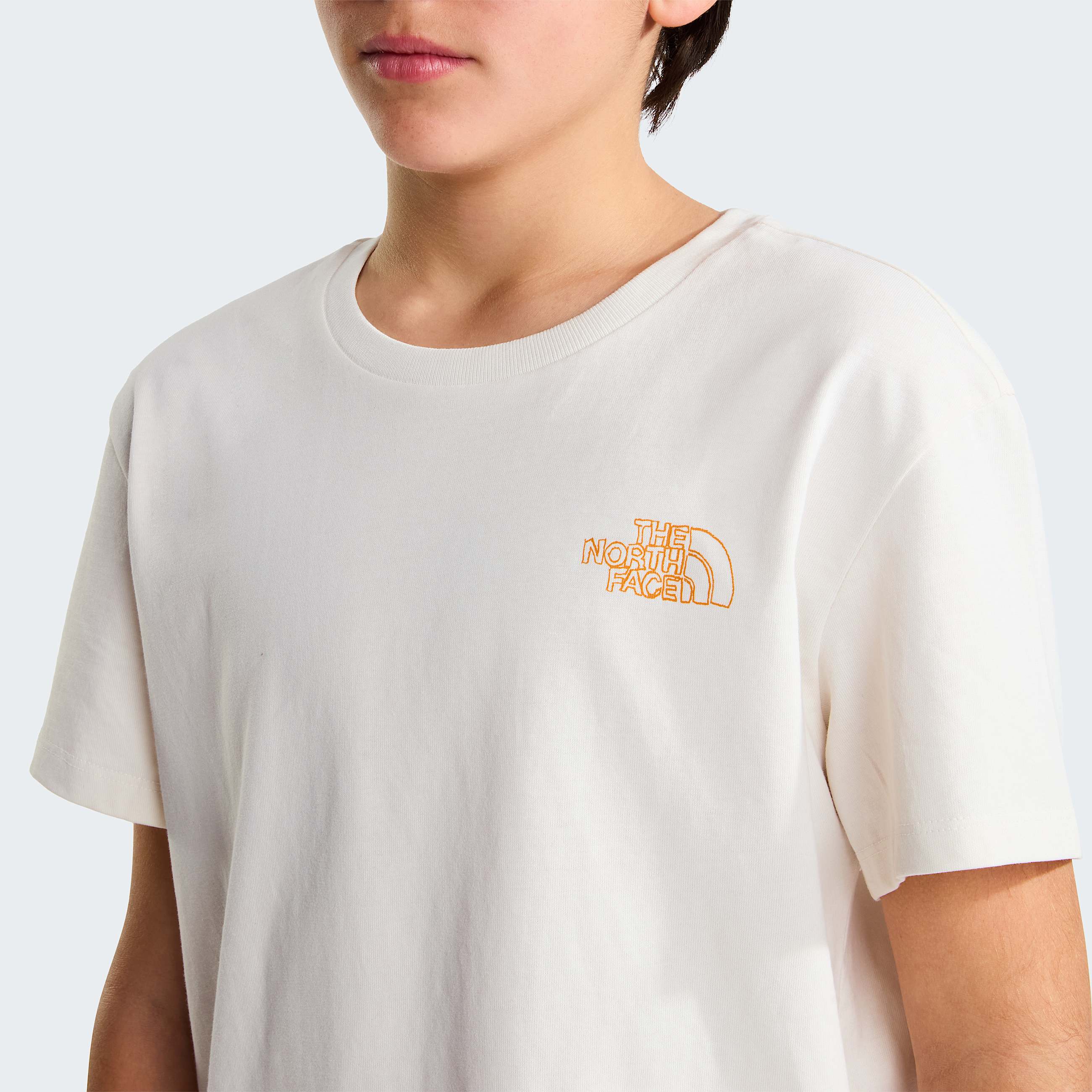Tshirt descontrada Flower Scribble para adolescente TNF ALT4