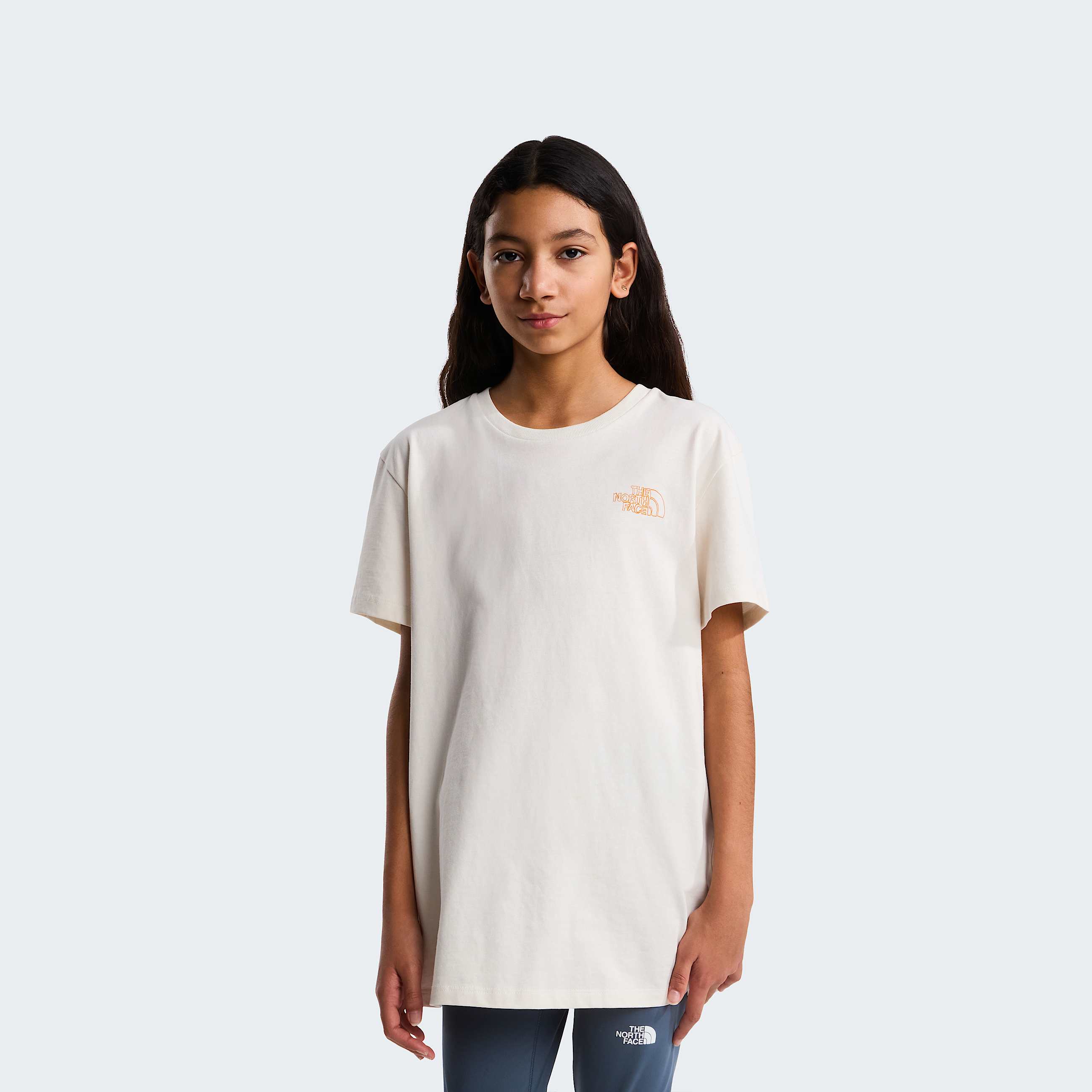 Tshirt descontrada Flower Scribble para adolescente TNF ALT12