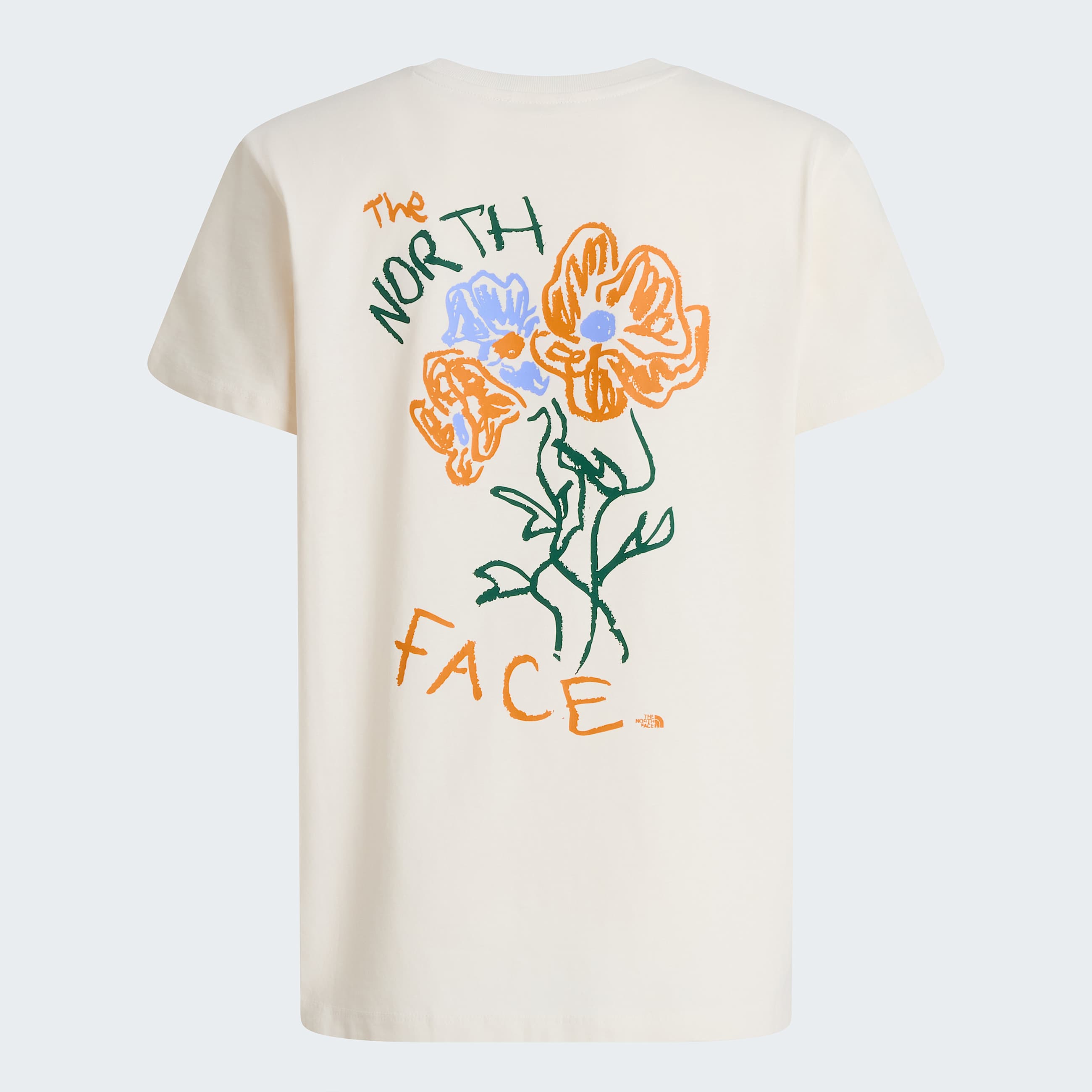 Tshirt descontrada Flower Scribble para adolescente TNF ALT21