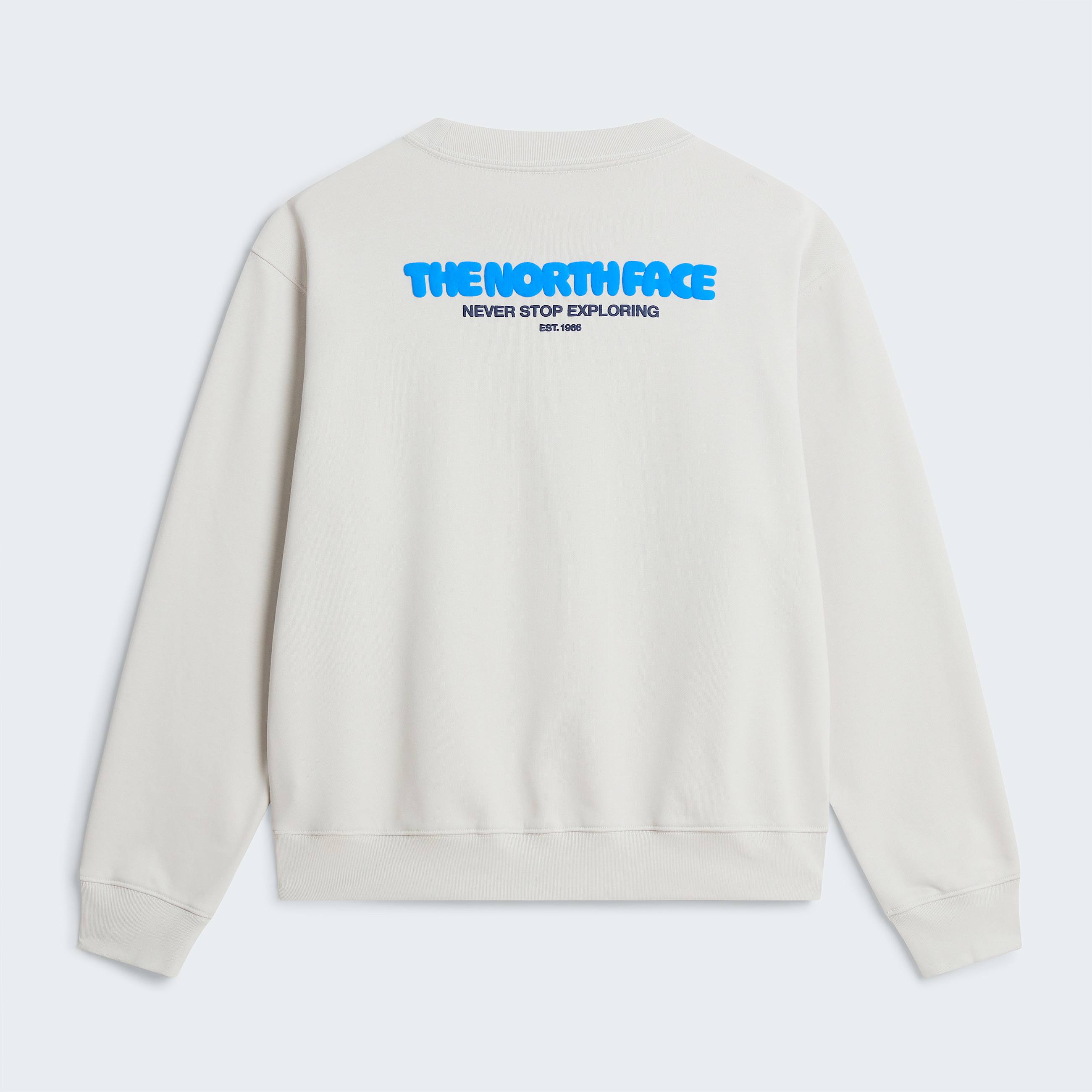 Felpa Explore Fonts Relaxed con grafica da uomo TNF ALT31