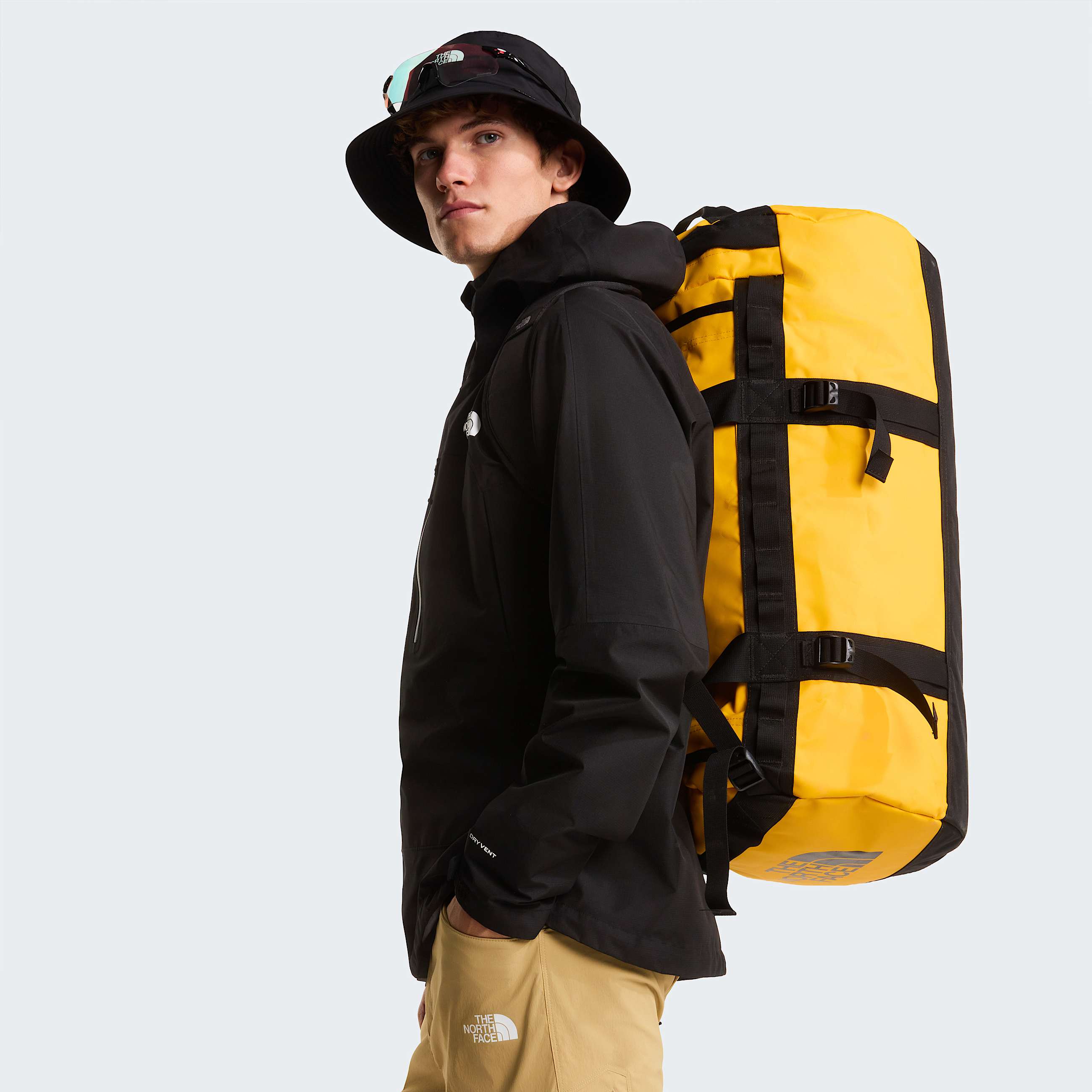 Base Camp Duffel 71L  Medium TNF Summit GoldTNF BlackNPF ALT2