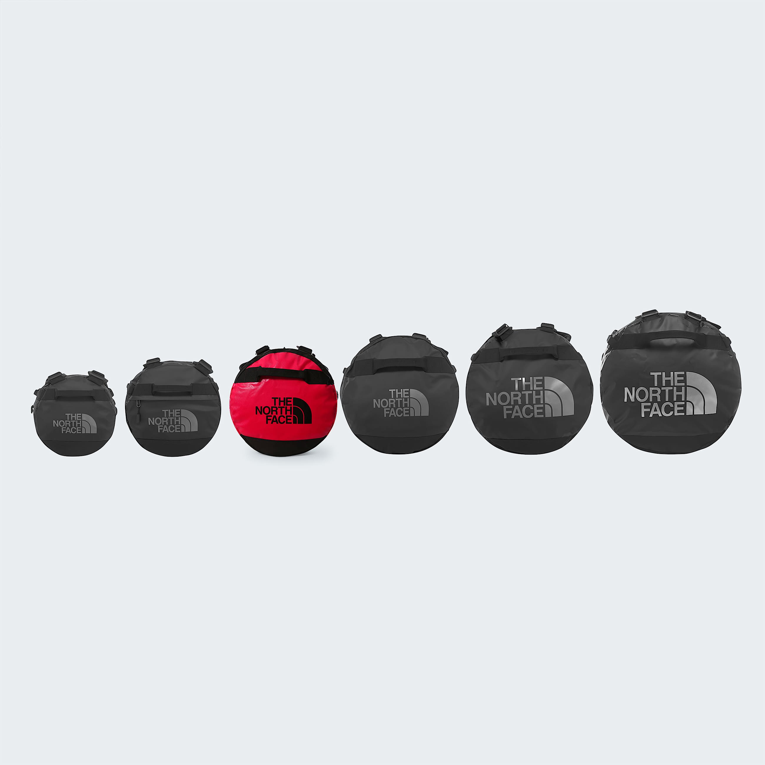 Base Camp DuffelTasche 71L  M TNF TNF RedTNF BlackNPF ALT5