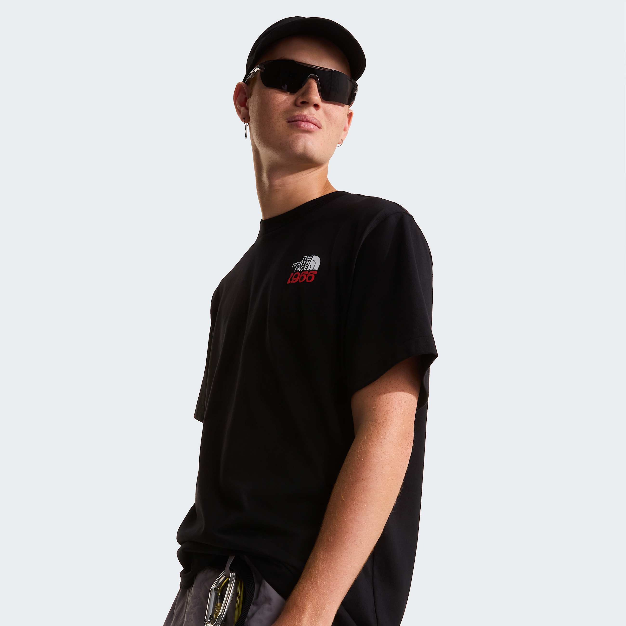 Mens 1966 Half Dome Relaxed Graphic TShirt TNF TNF Black ALT8