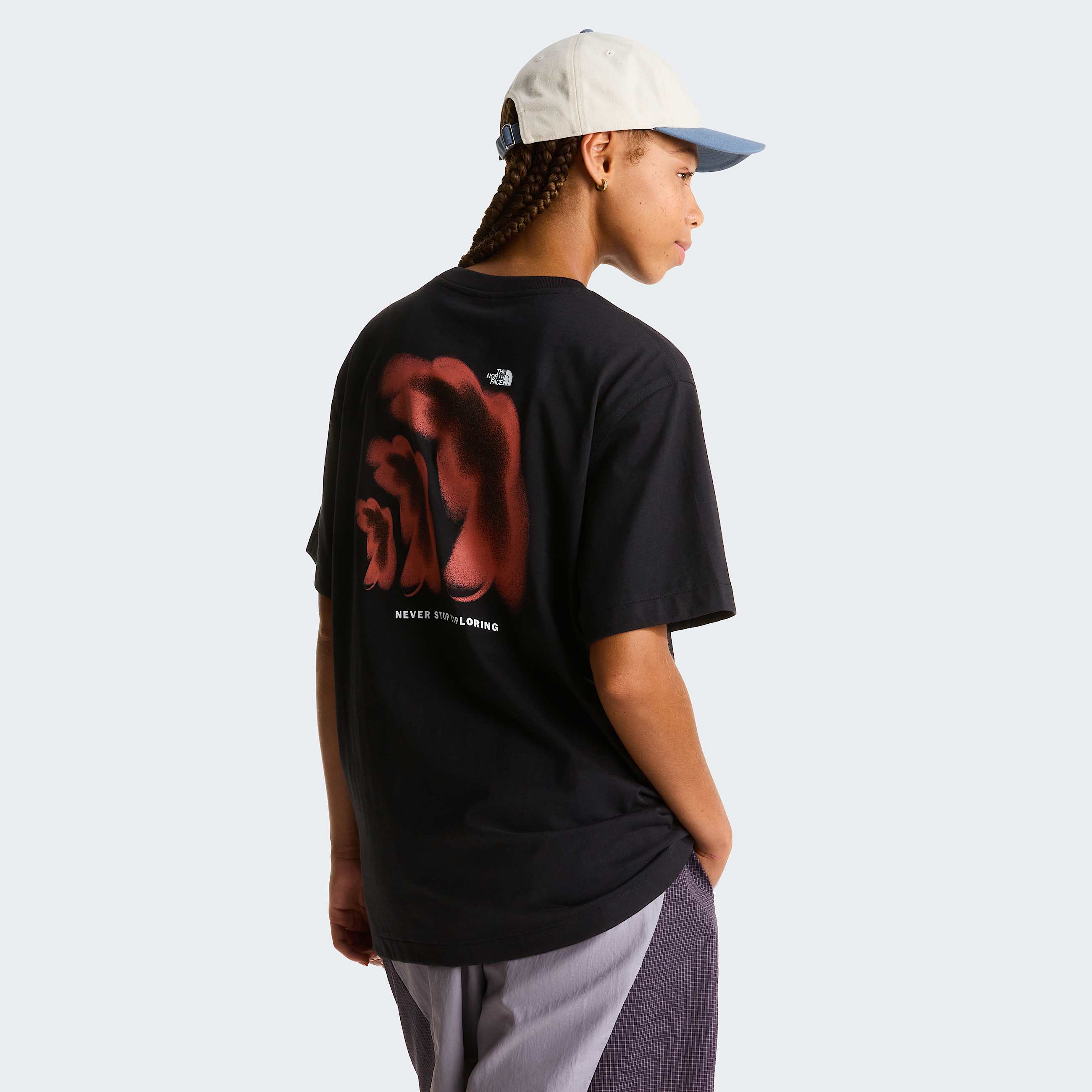 Mens 1966 Half Dome Relaxed Graphic TShirt TNF TNF Black ALT9