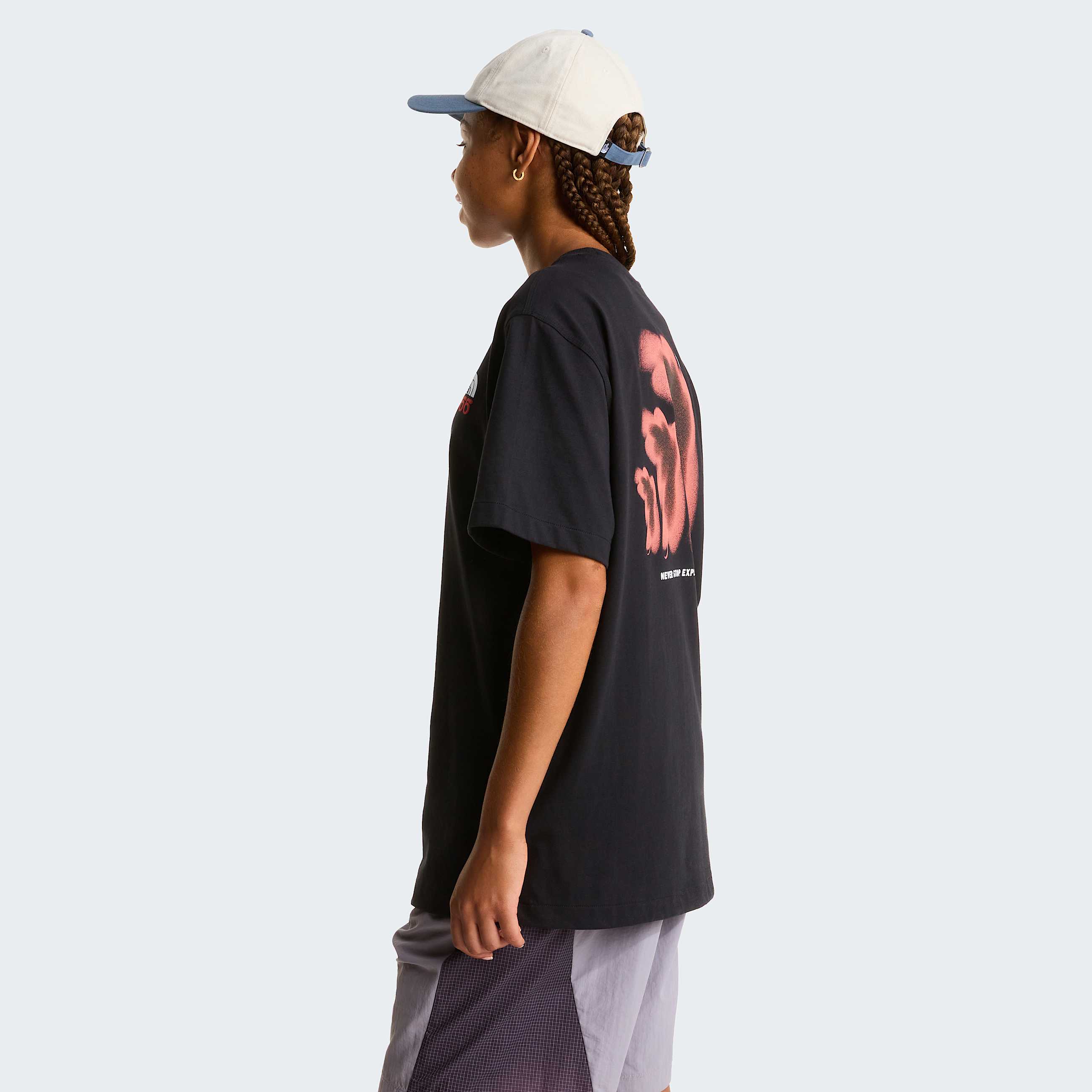 Mens 1966 Half Dome Relaxed Graphic TShirt TNF TNF Black ALT12