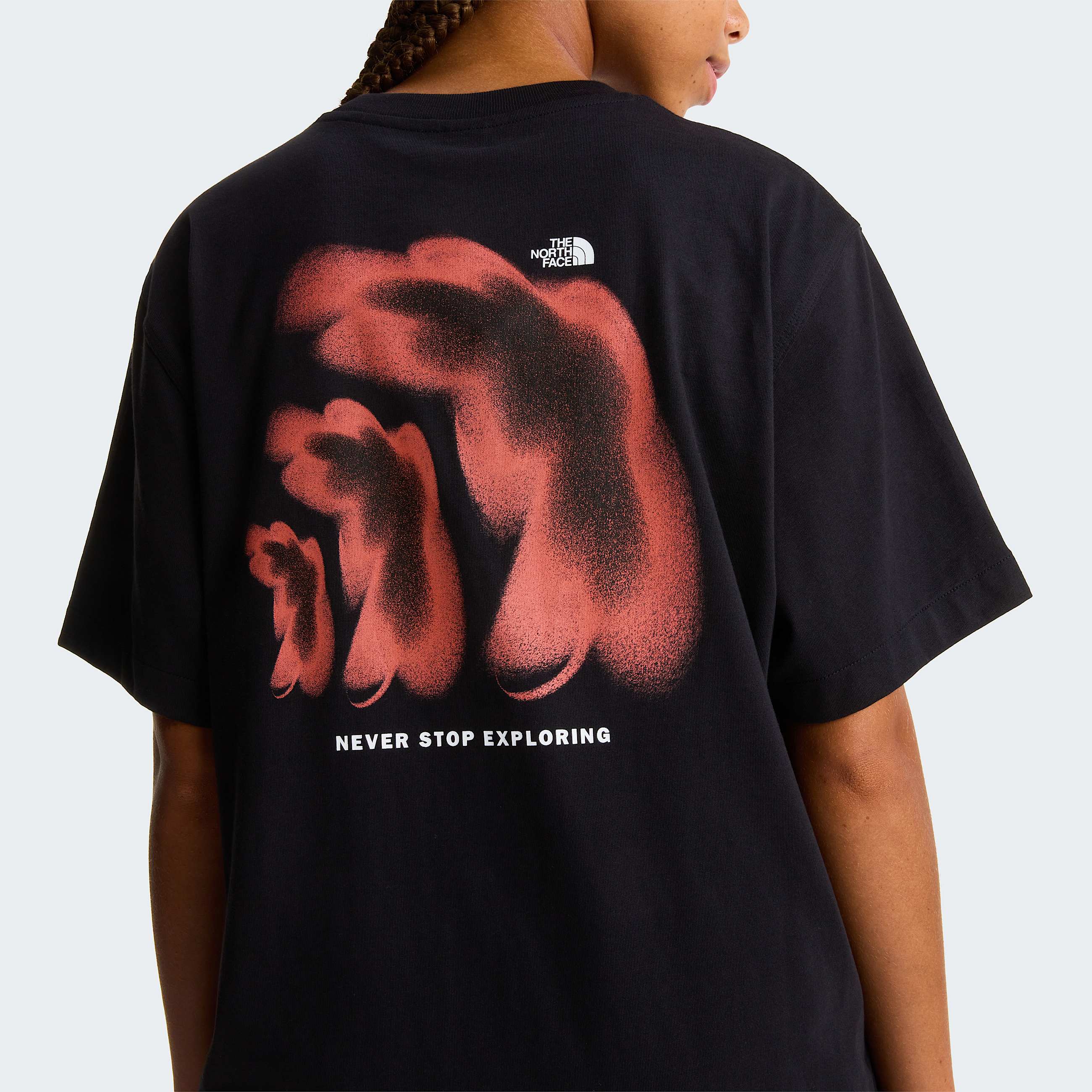 Mens 1966 Half Dome Relaxed Graphic TShirt TNF TNF Black ALT14