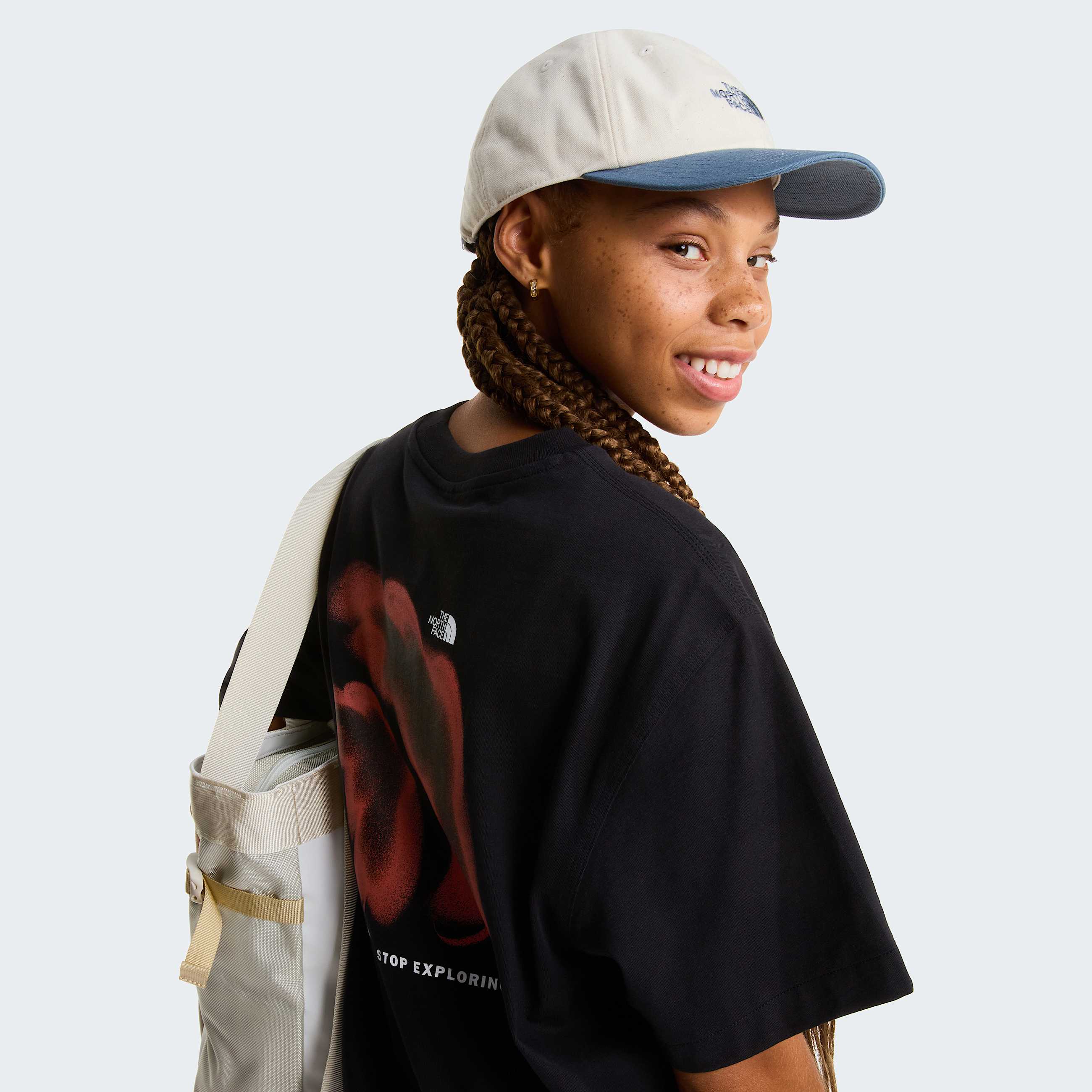 Mens 1966 Half Dome Relaxed Graphic TShirt TNF TNF Black ALT15