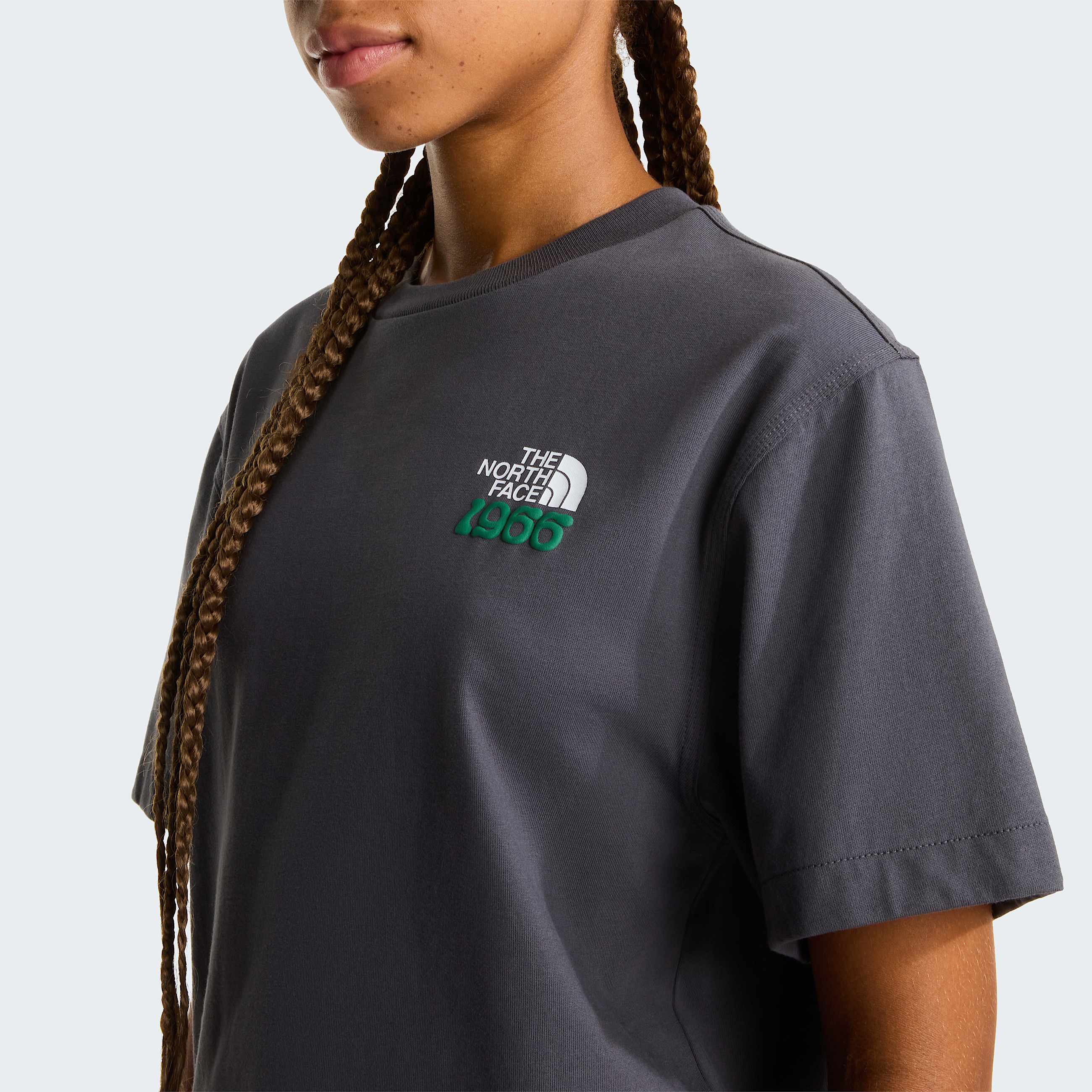 1966 Motion relaxt geschnittenes TShirt mit Grafik Unisex TNF Anthracite Grey ALT14