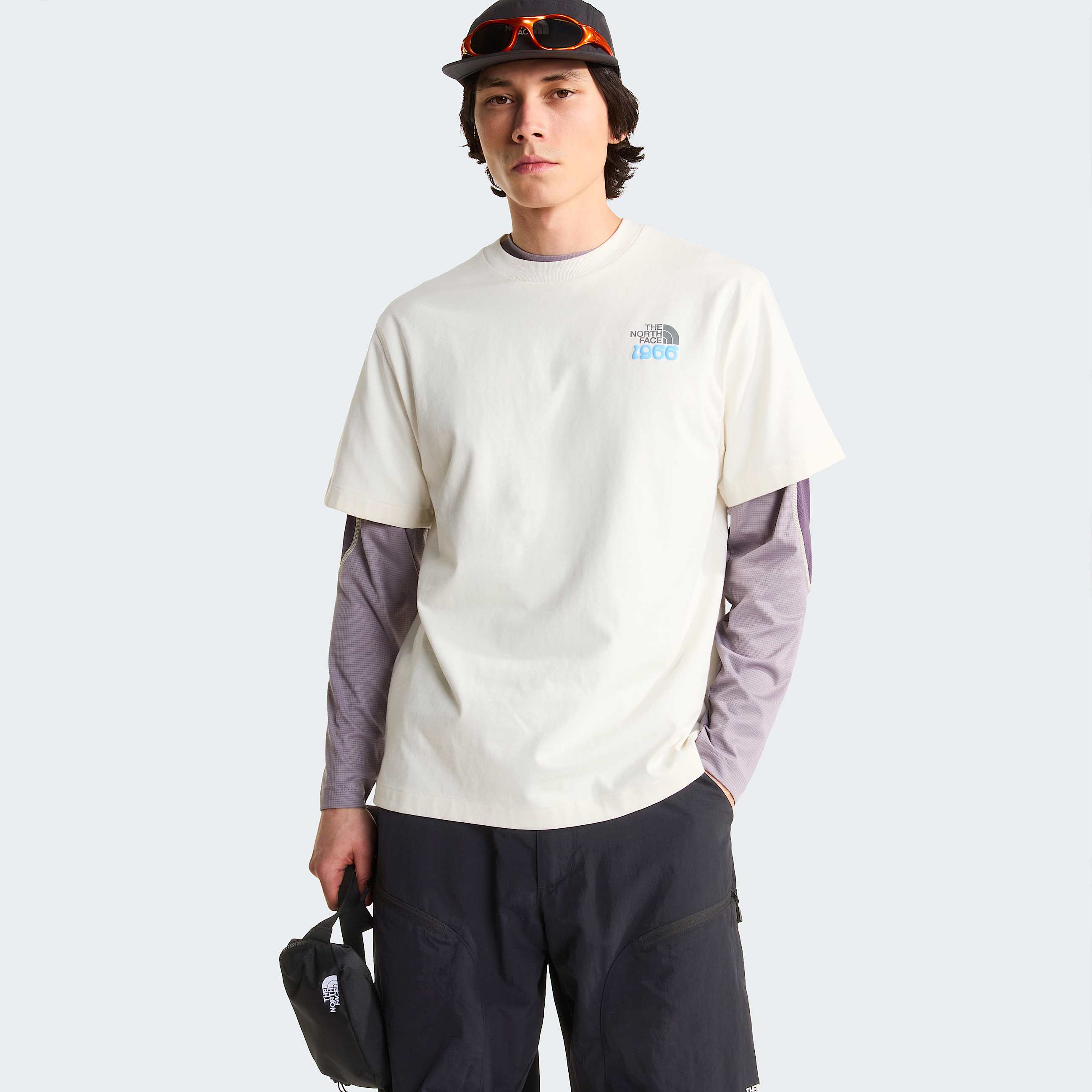 Unisex 1966 Flora Relaxed Graphic TShirt TNF White Dune ALT9