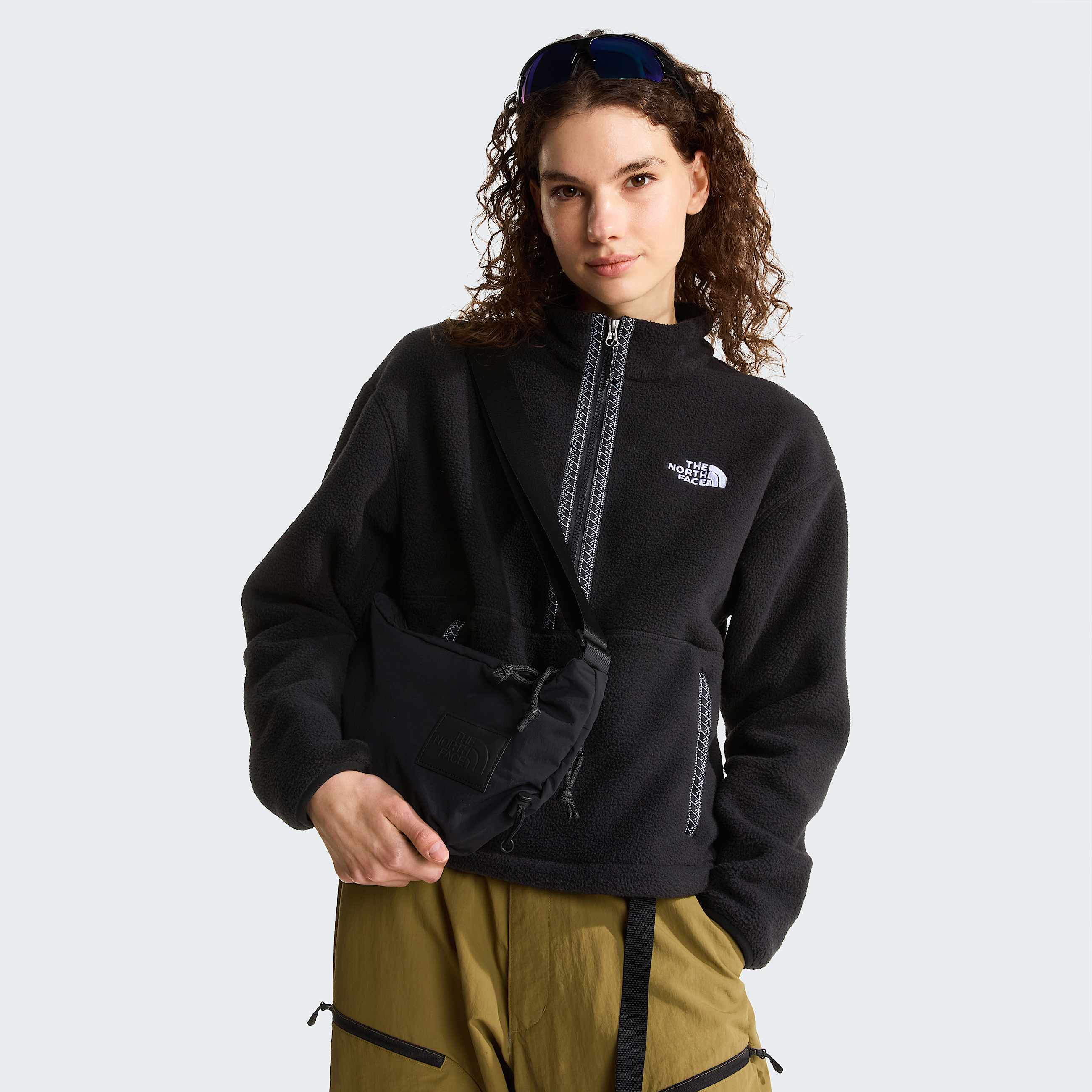 Womens TNF Fleeski 14 Zip Pullover Fleece TNF TNF BlackTNF Black ALT7