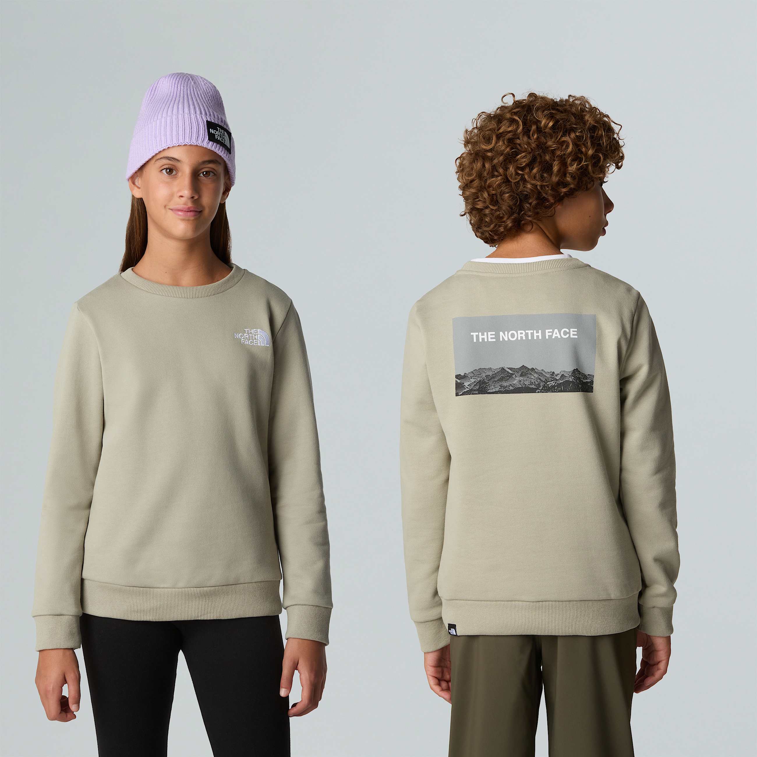 Crew Neck Sweatshirt Junior TNF ALT4