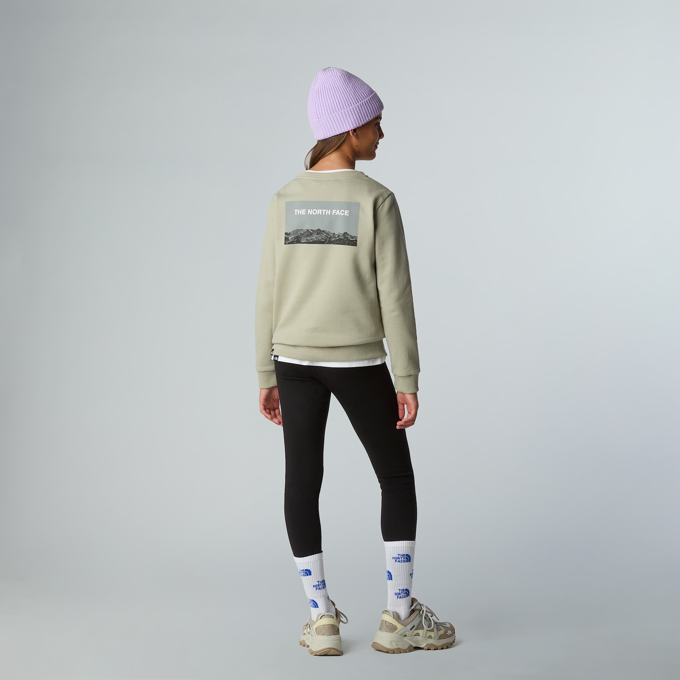 Crew Neck Sweatshirt Junior TNF ALT11